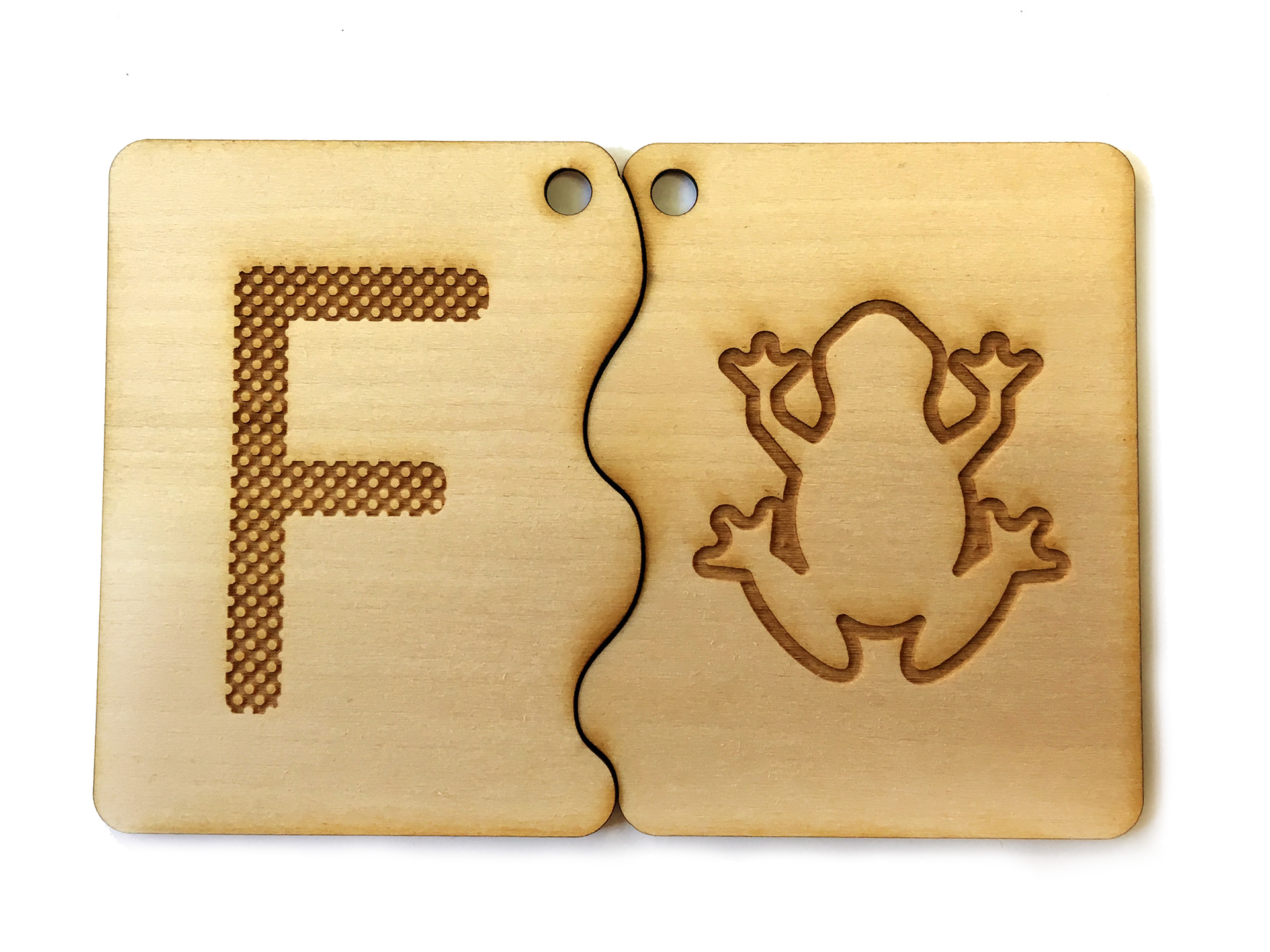 Image of two letters put together