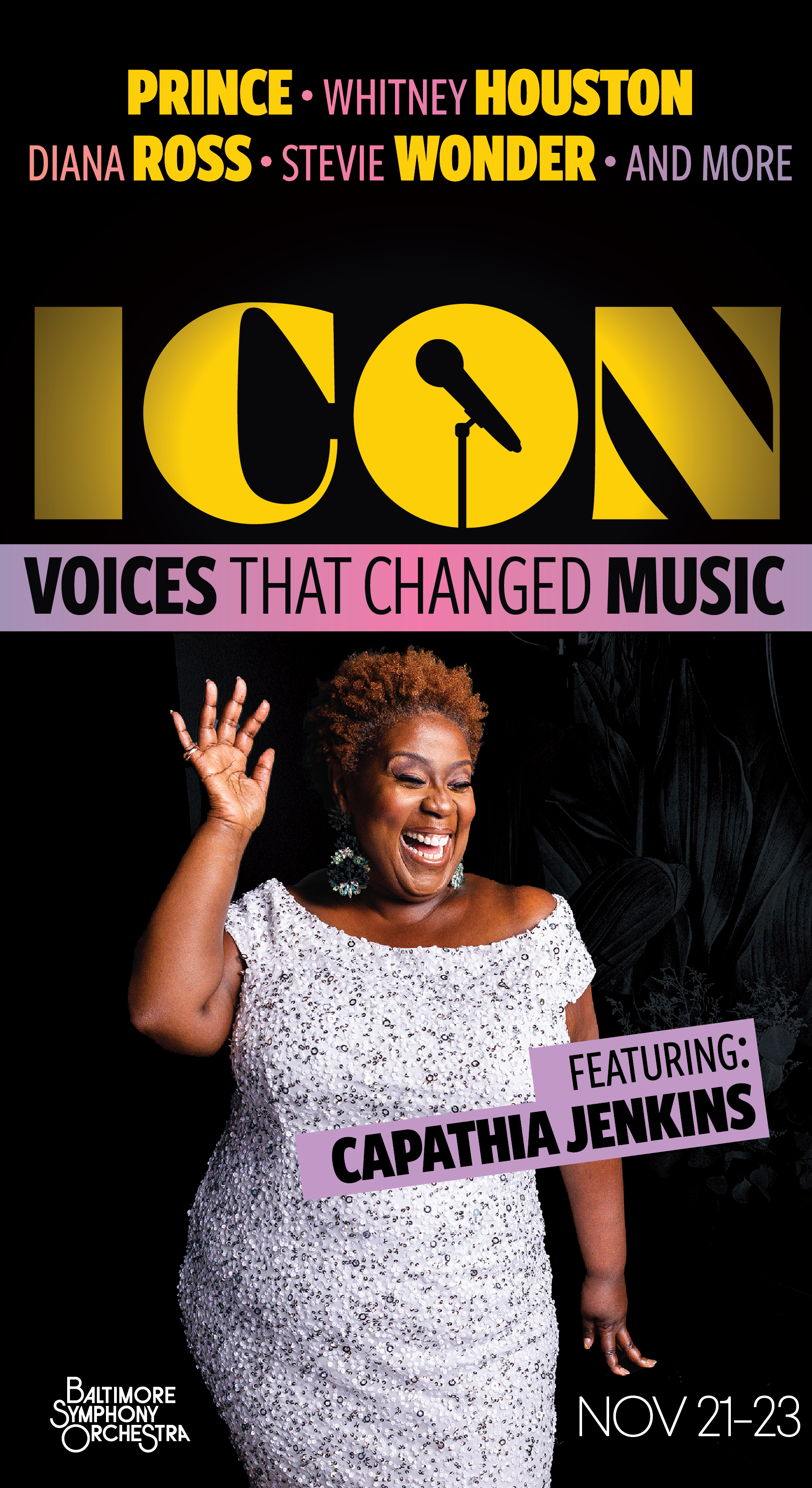 ICON: Voices That Changed Music Concert