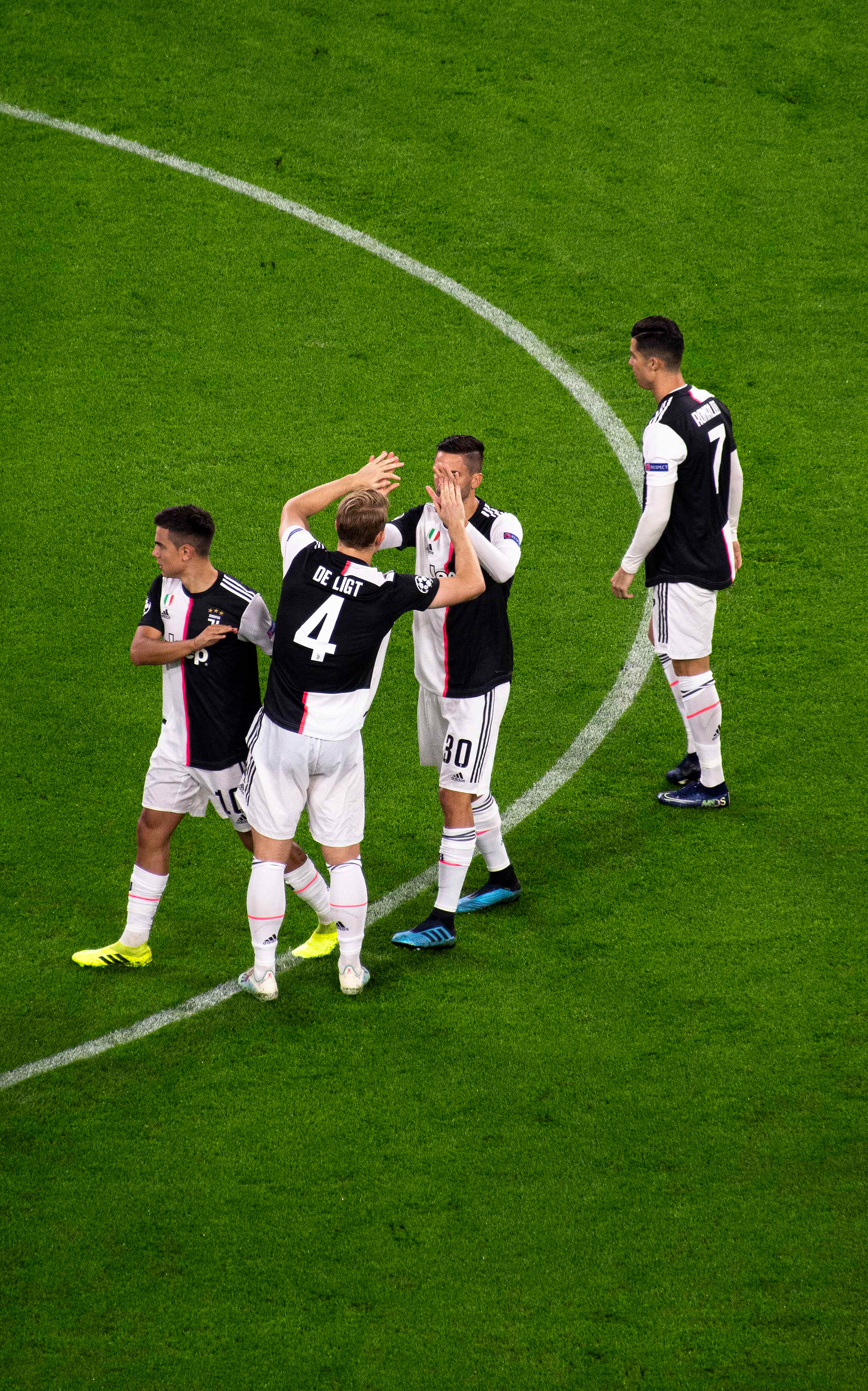 DYBALA, DE LIGT, BENTANCUR, RONALDO