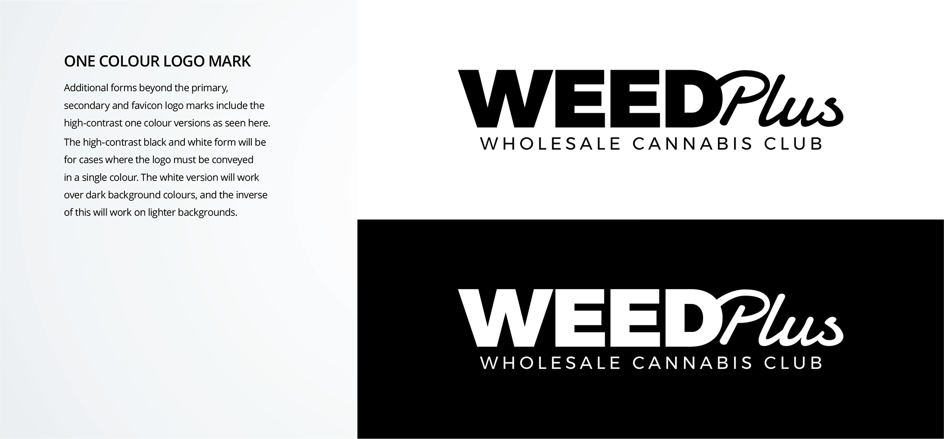One Colour Logo Mark