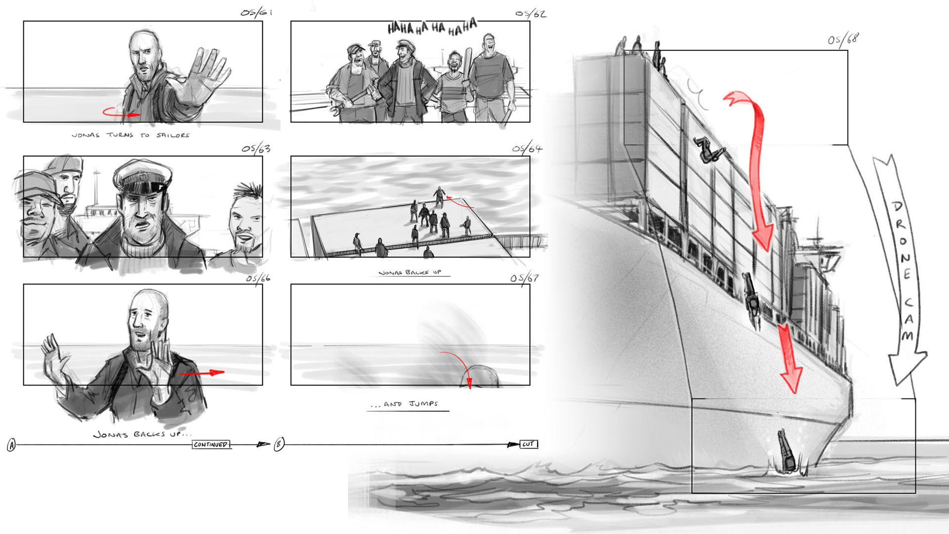 Sc005 Ship Chase to Dive