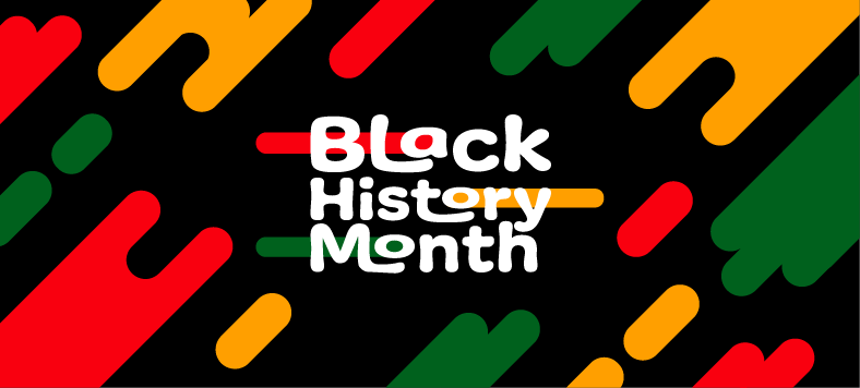 Black History Month Webpage Graphic