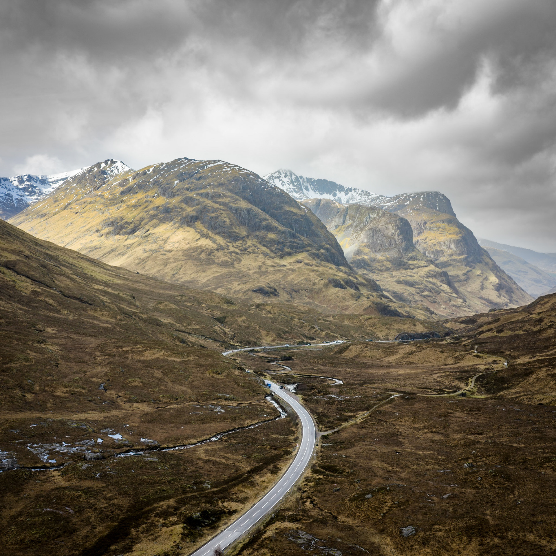 Three Sisters of Glen Coe