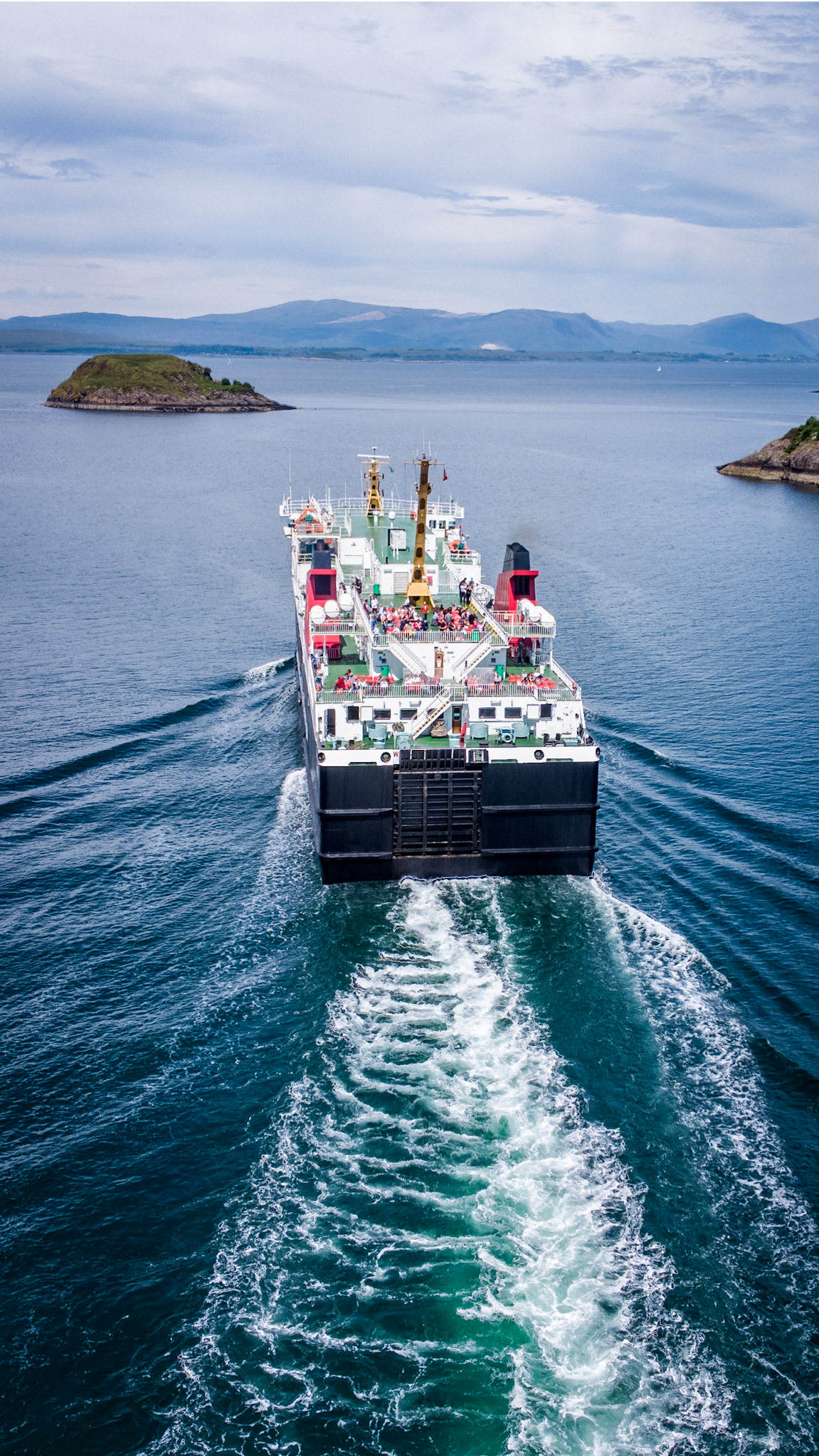 Departing Oban for the Islands