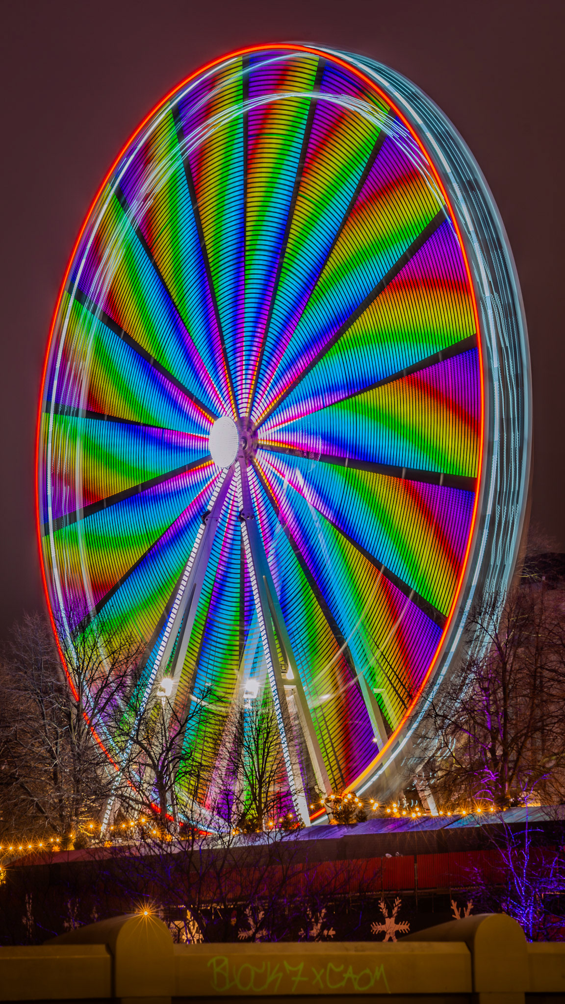 Christmas Market Big Wheel