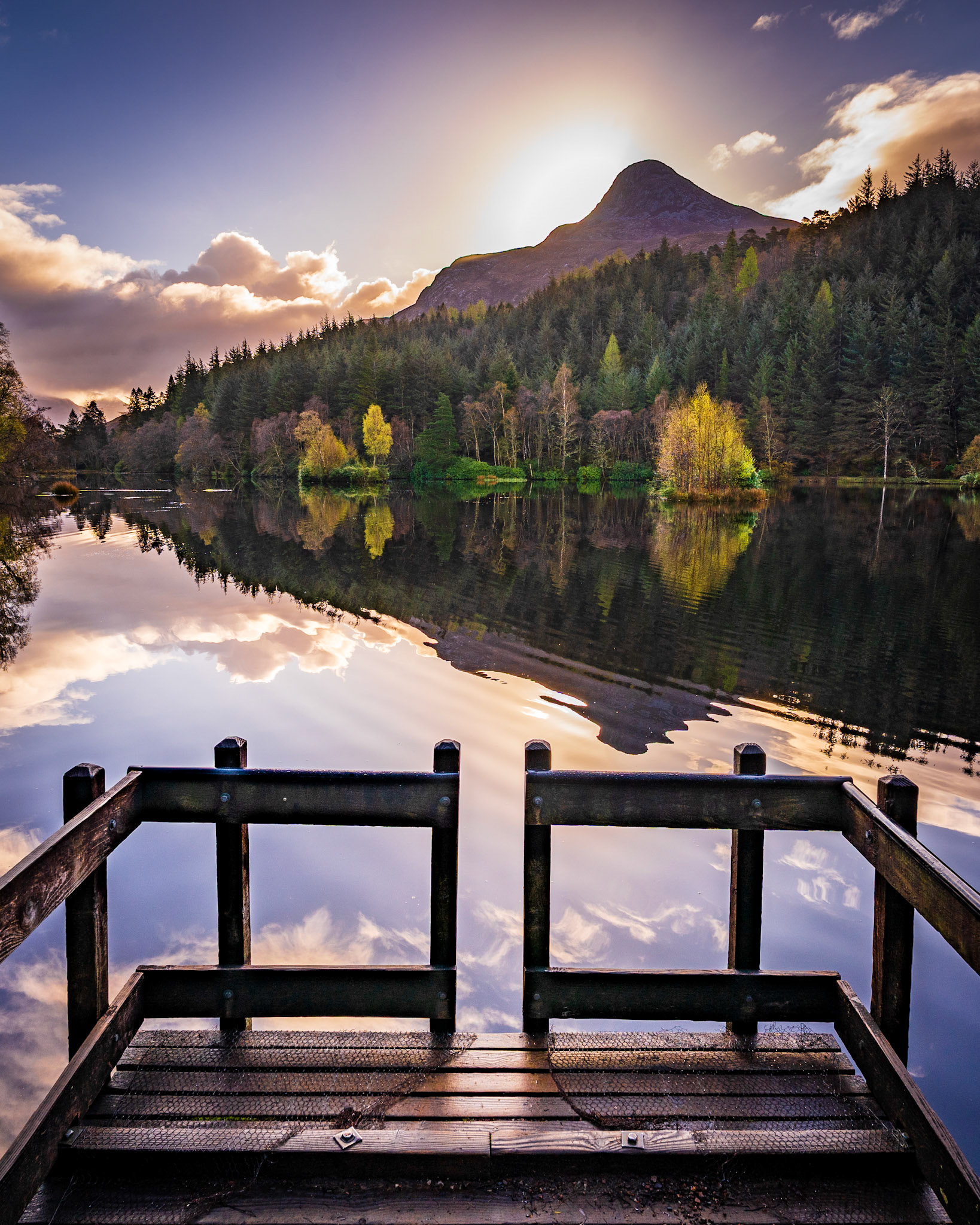 Glencoe Lochan Sunrise