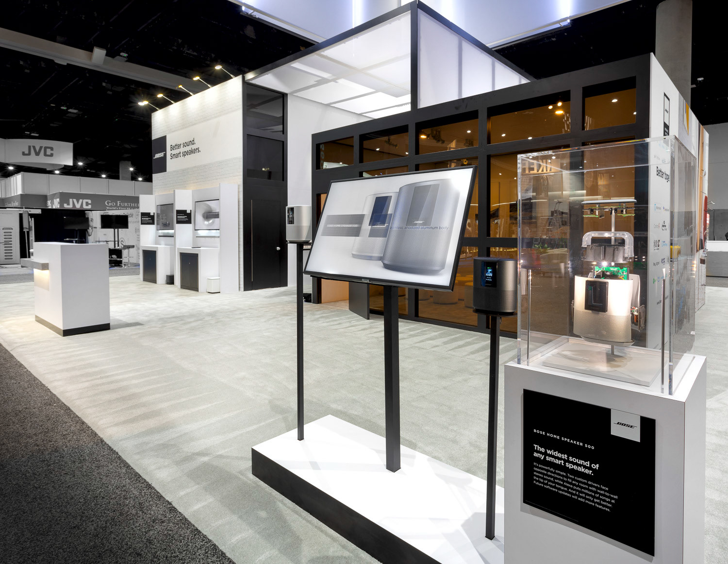 CEDIA Home speaker 500 display