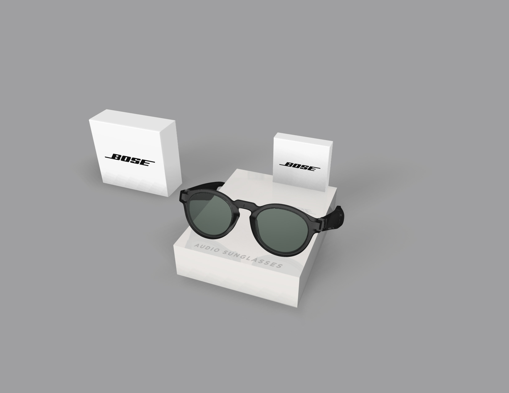 eyewear in case highlighter display