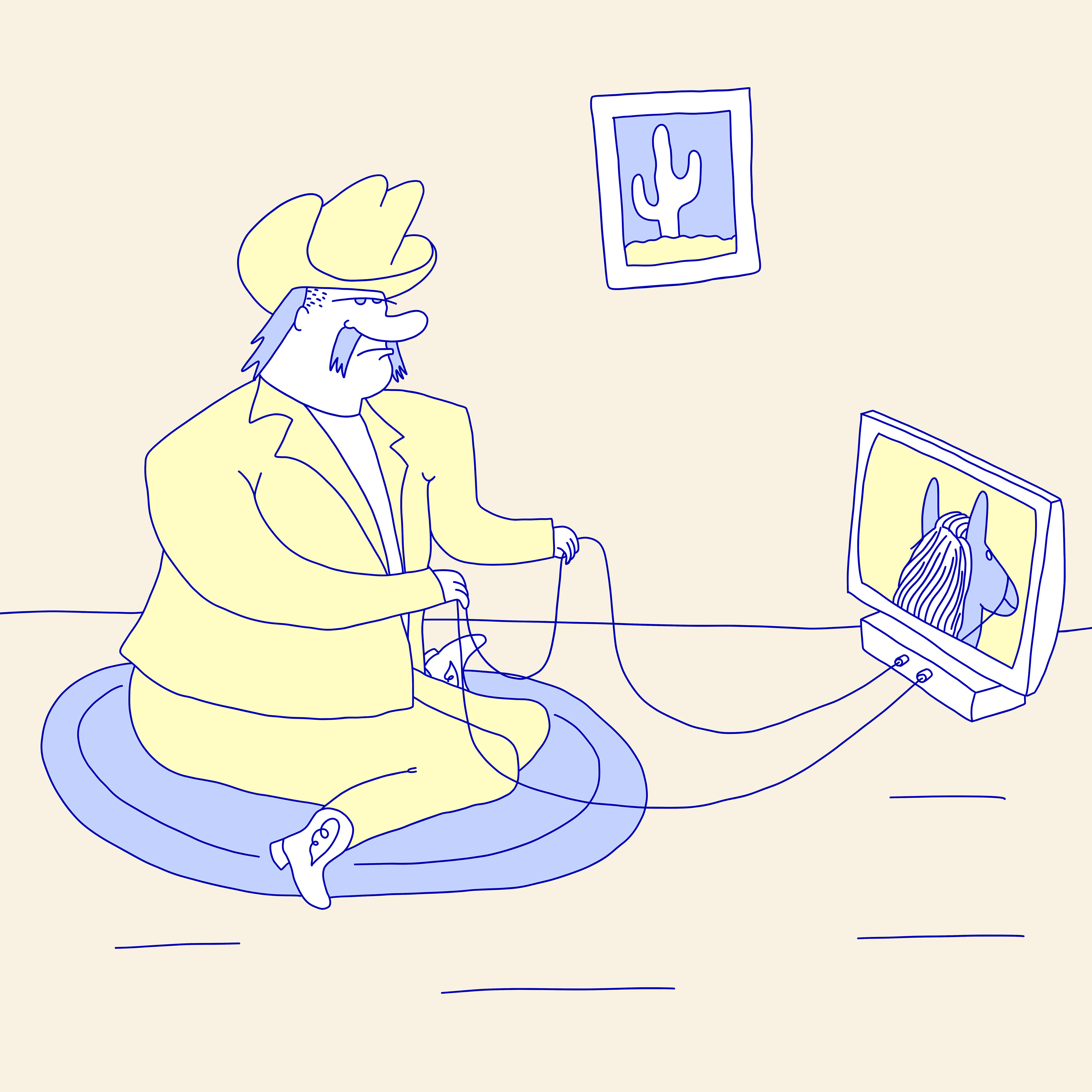 COWBOY EXPLORATION FOR SOCIAL POST