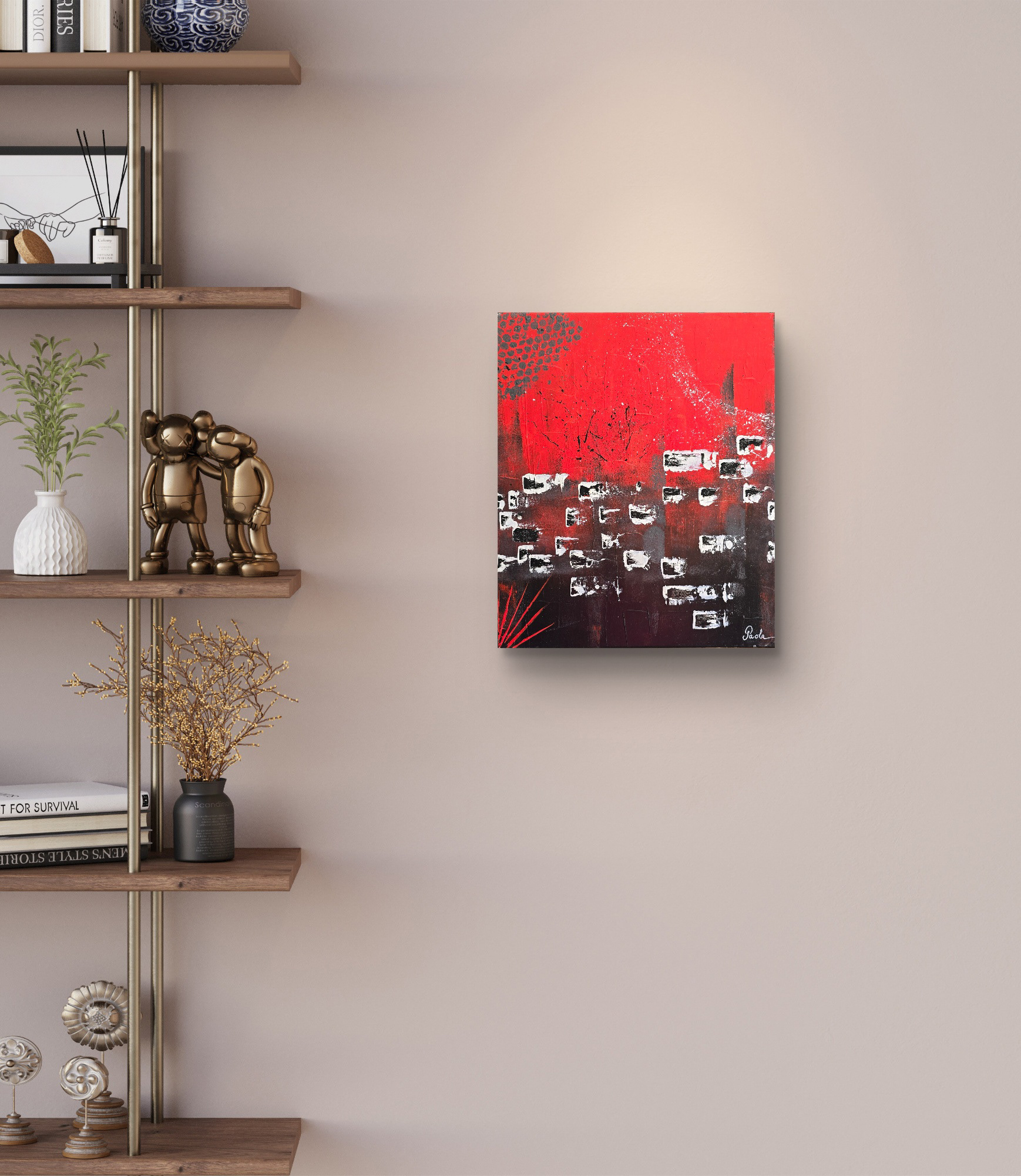 "Novescan", 38x46, 2019.