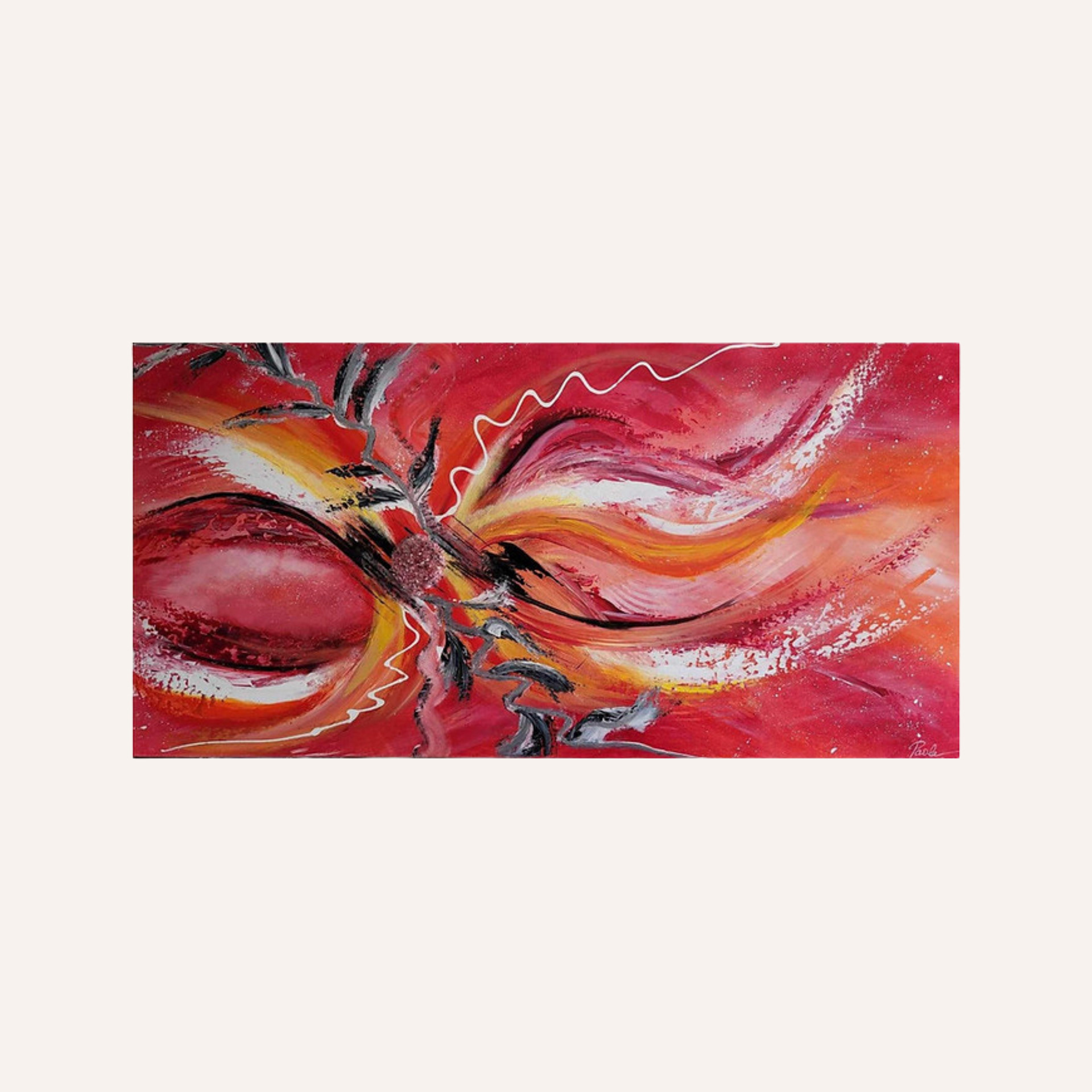 "Renaissance", 50x100, toile 3D, 2020. Collection privée.