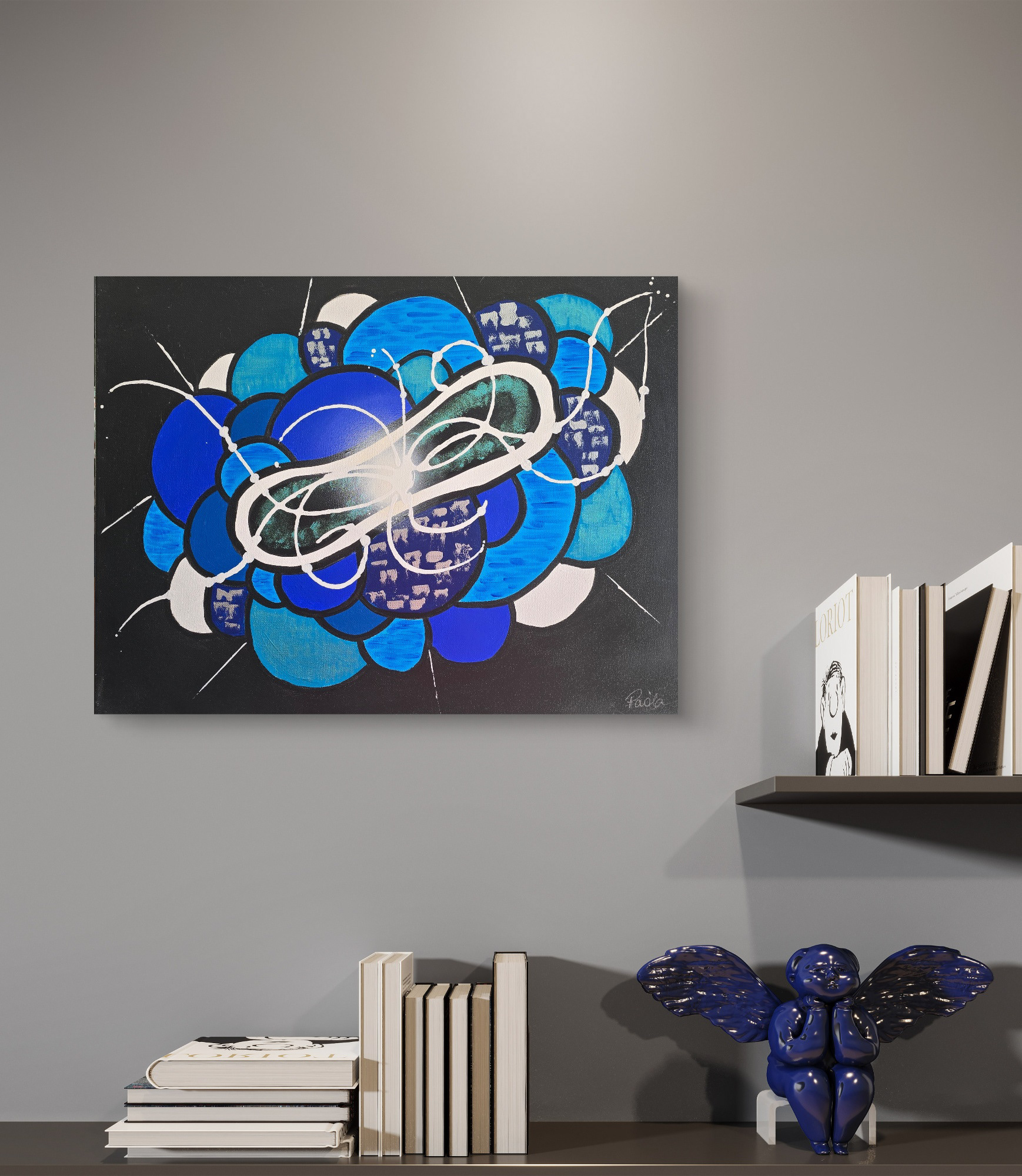 "Osmosis" , 45x60, 2022.