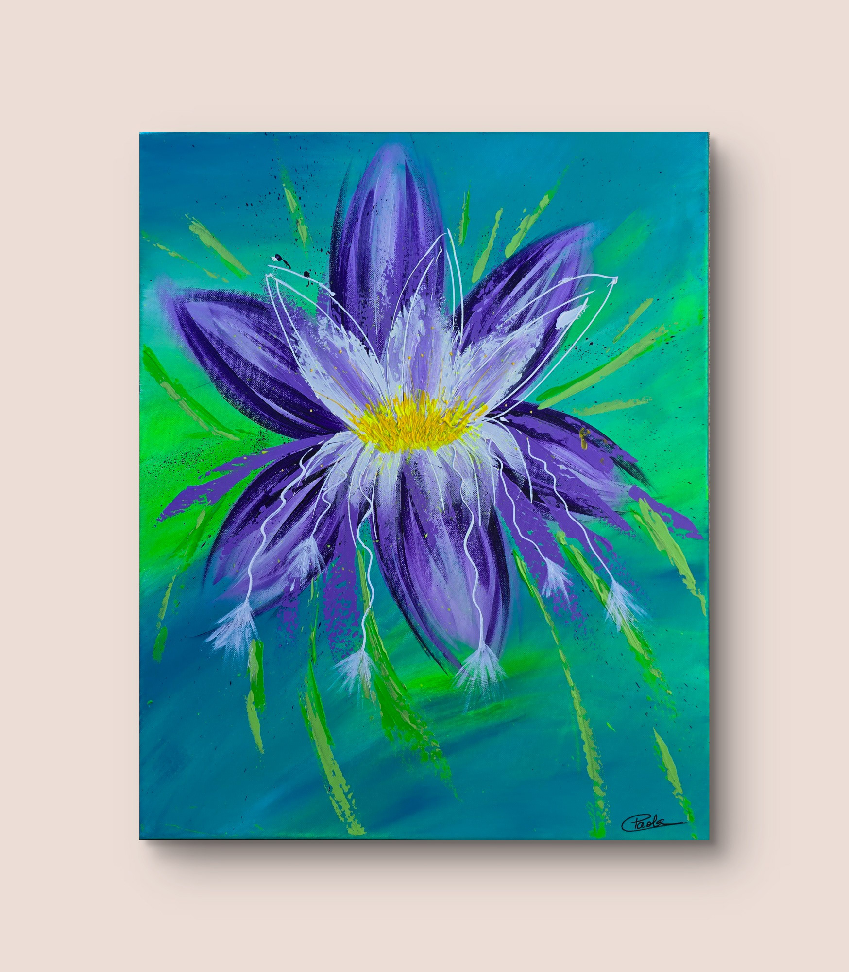 " Fleur de lumière "