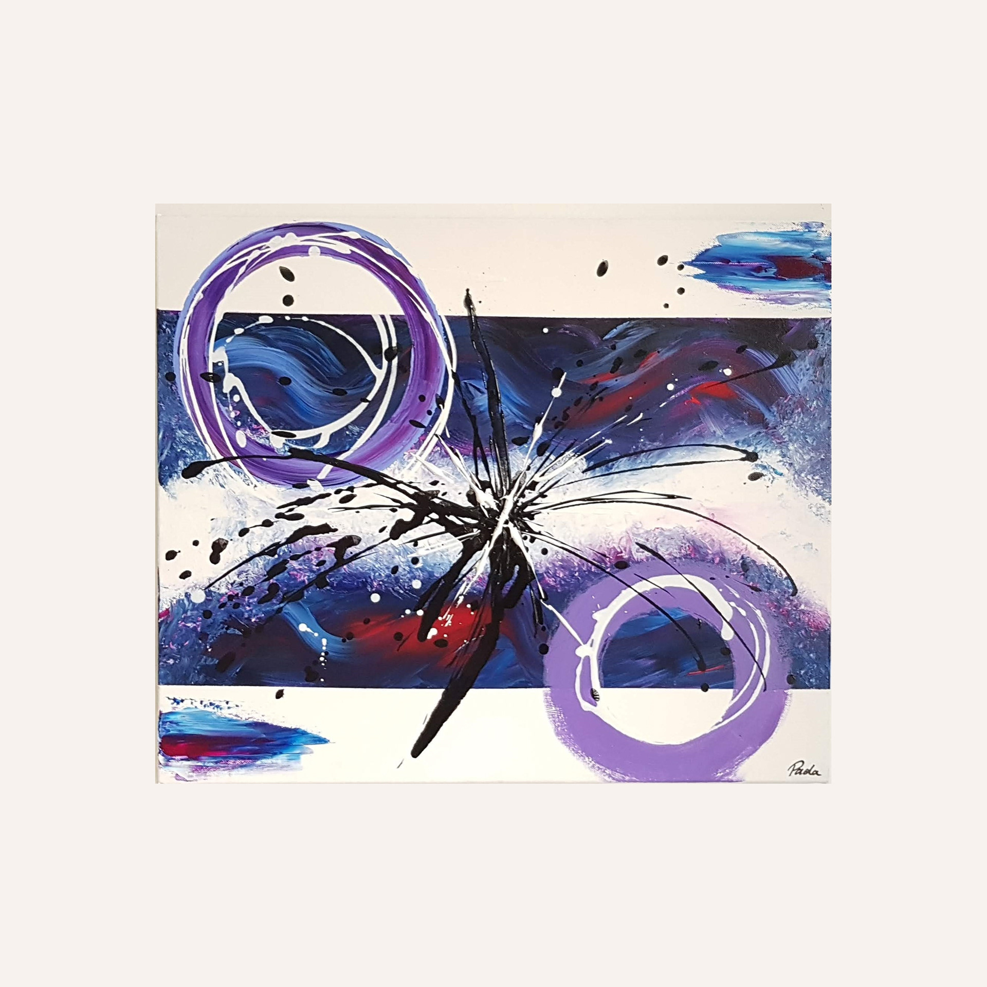 "Explore it 2", 45x55, 2019. Collection privée.