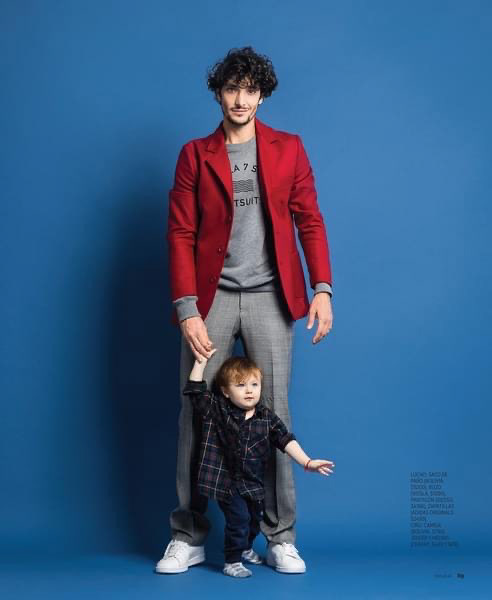 Lucho Jacob e hijo - Revista Ohlalá