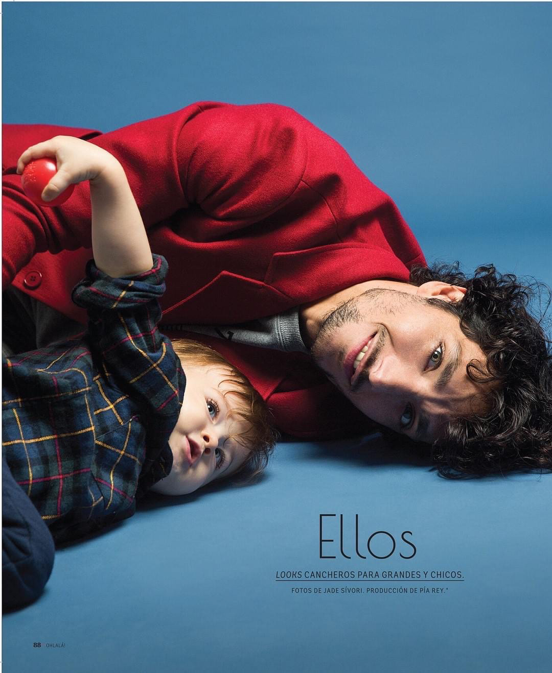 Lucho Jacob e hijo - Revista Ohlalá