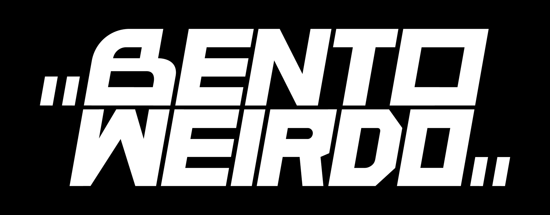 BENTO WEIRDO