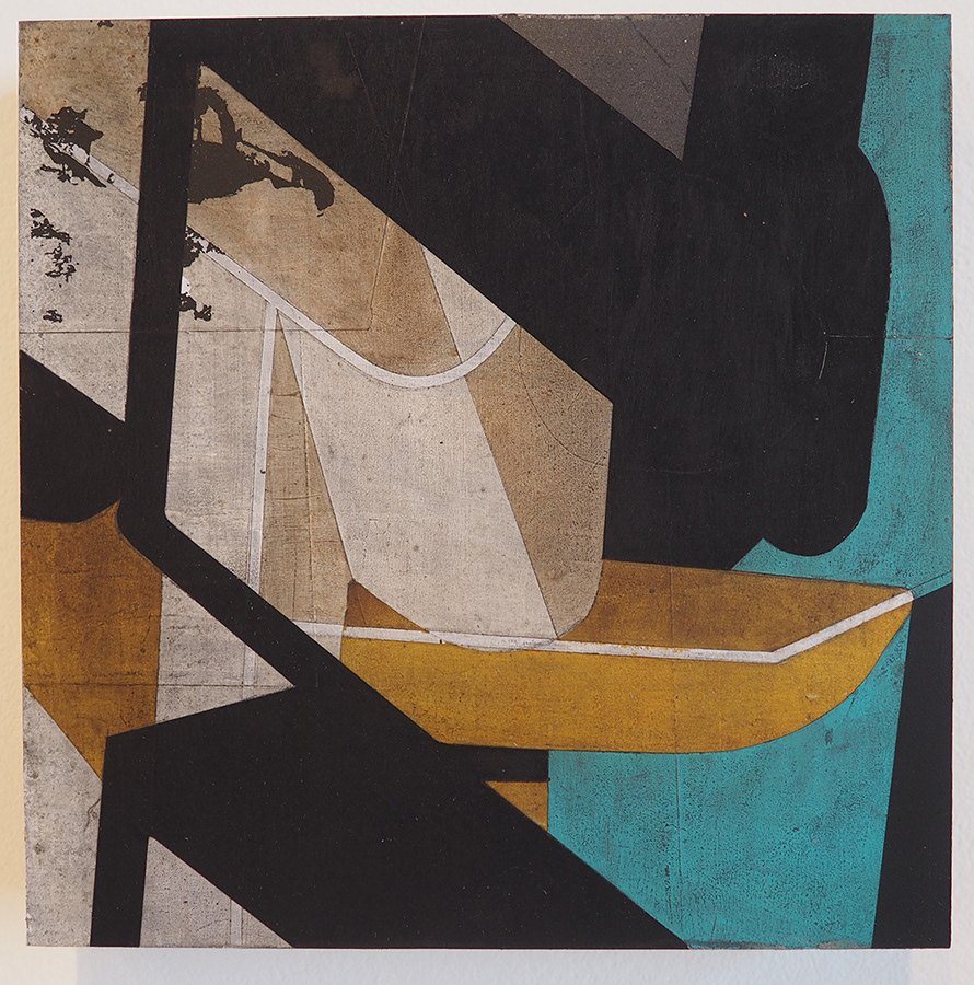 Scrap Yard #3, 10"x10". Available