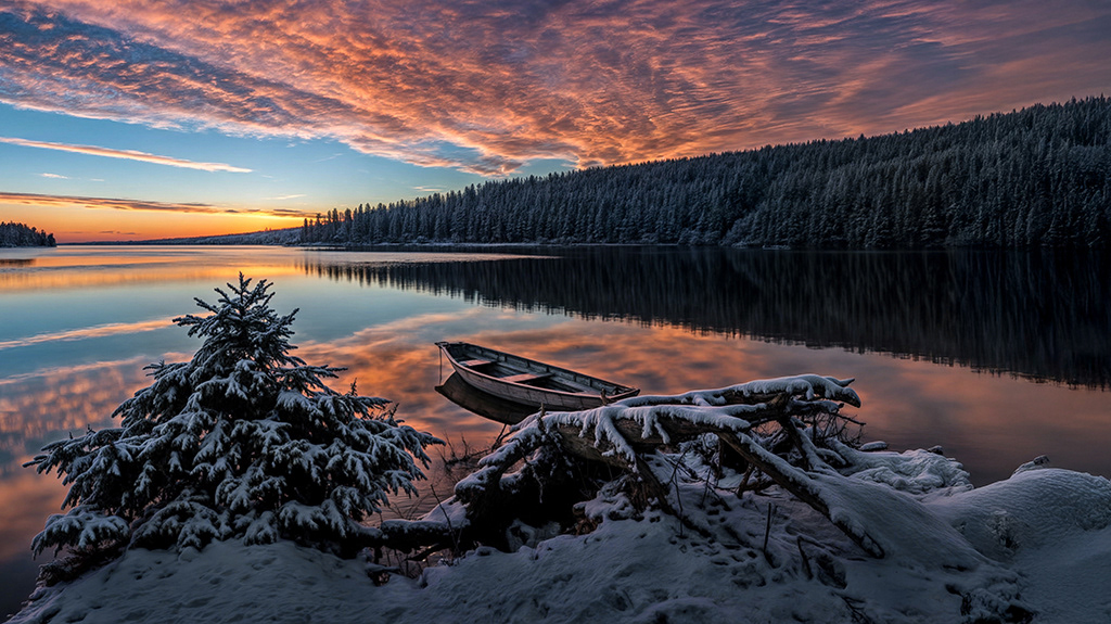 Winter on the river