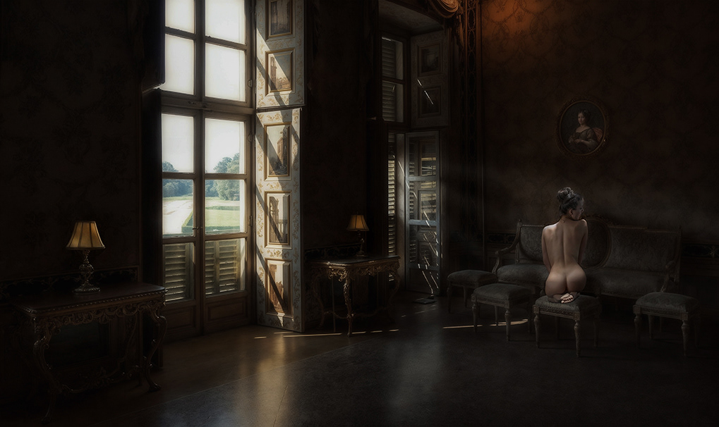 Nude at the castle n°3