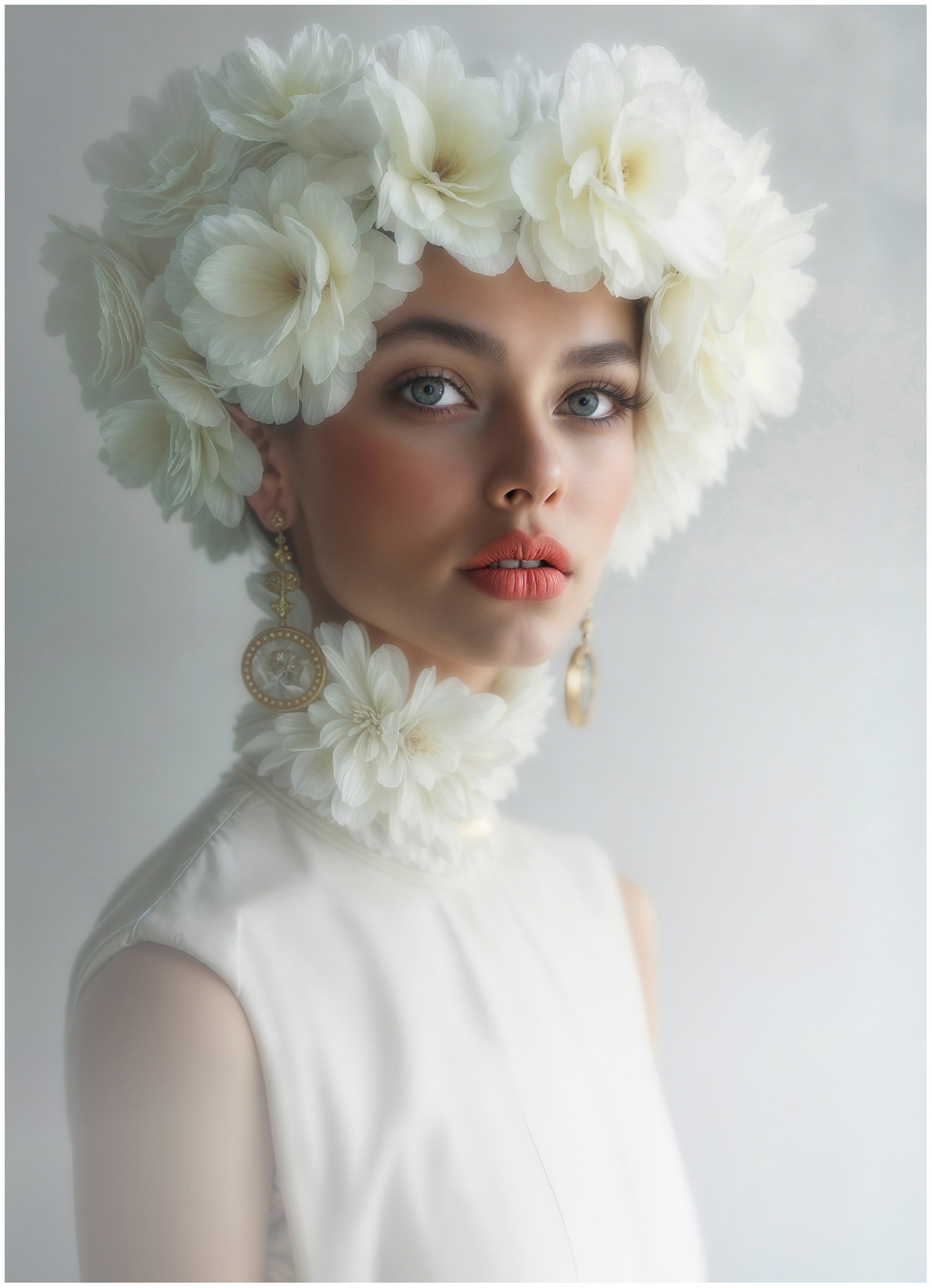 Floral potrait