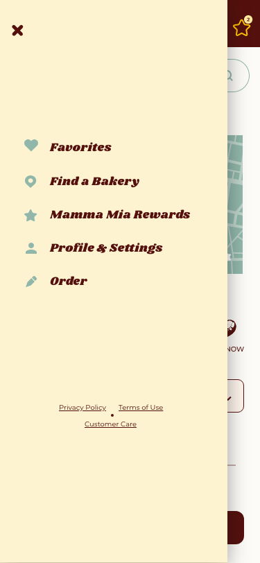 Favorites Menu