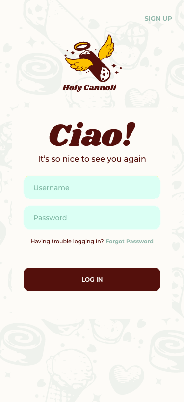 Welcome Page