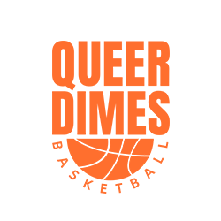 Queer Dimes Basketball Logo