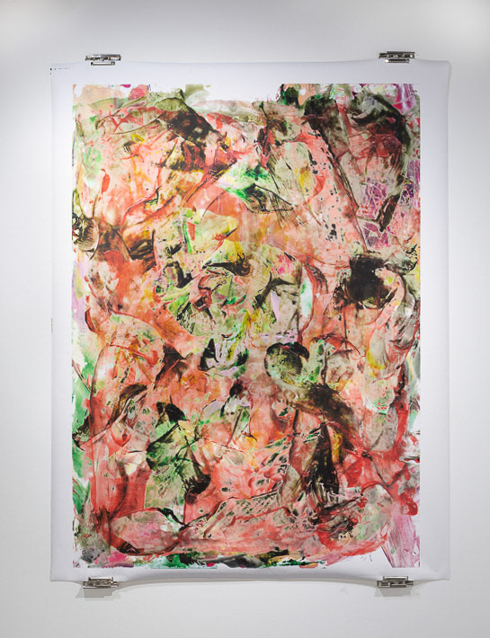 "Diamond task from “It massages me and you” 2019, inkjet print on canvas, H116.7×W80.3cm, ©︎Tomohiro Kubota