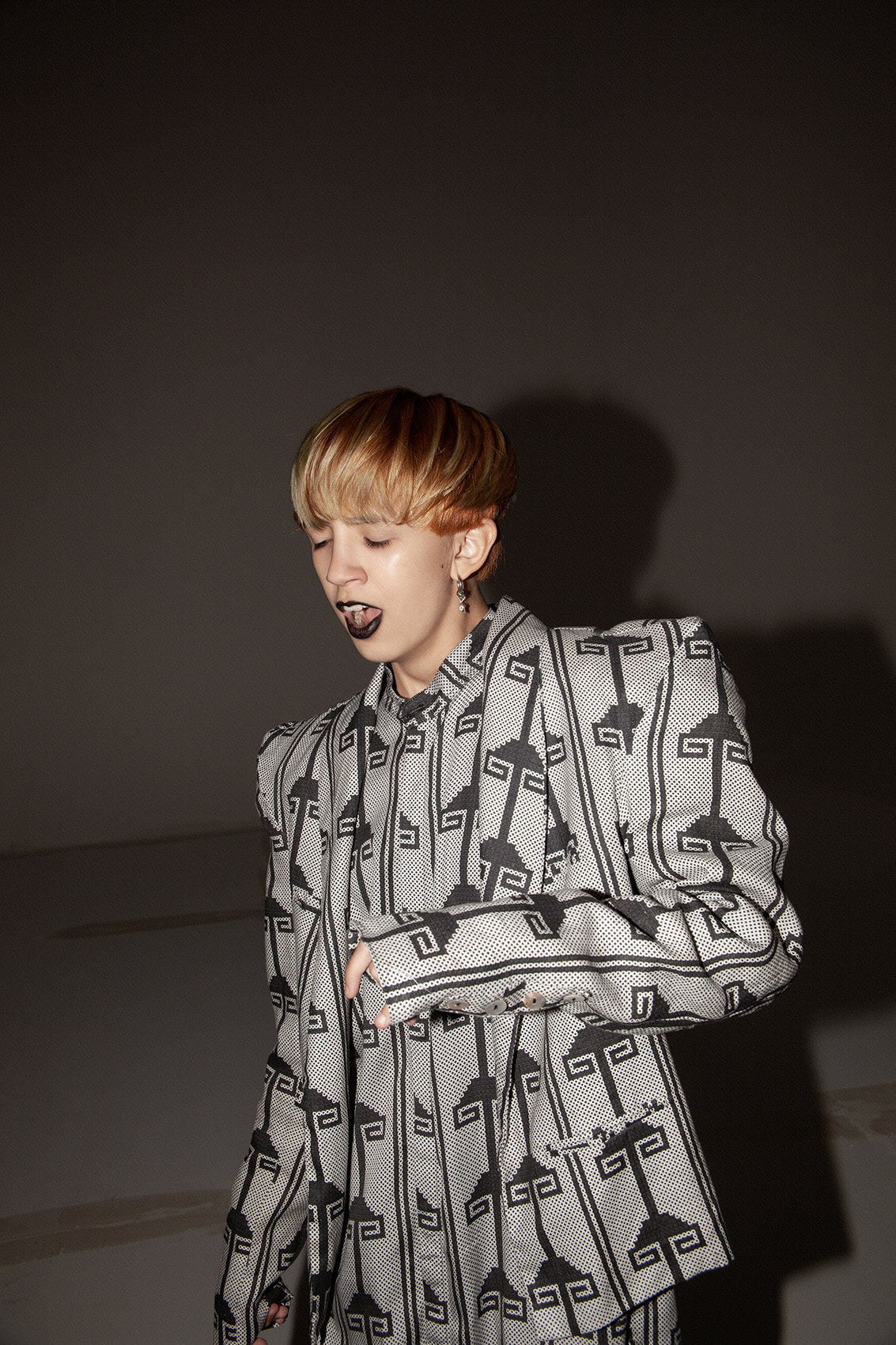 camisa y saco egr, culottes de le coordinadore, zapatos cruda