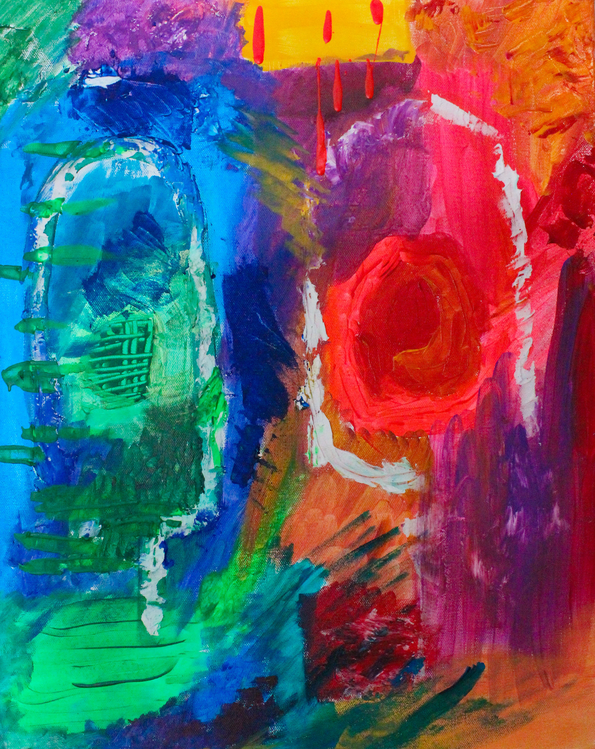 Tonal 2020. Acrylic on Canvas 16X20 $50