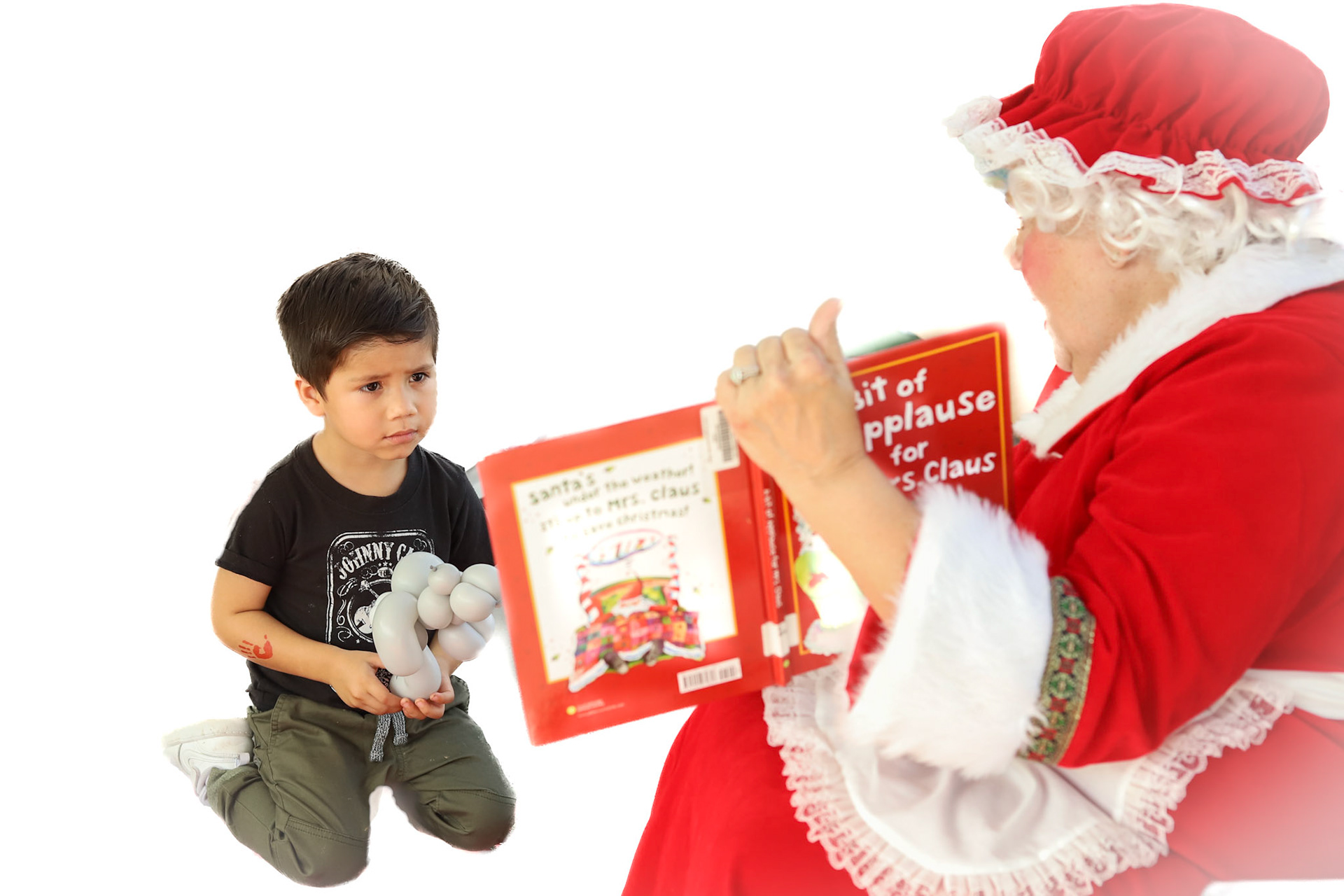Meeting Mrs. Clause 