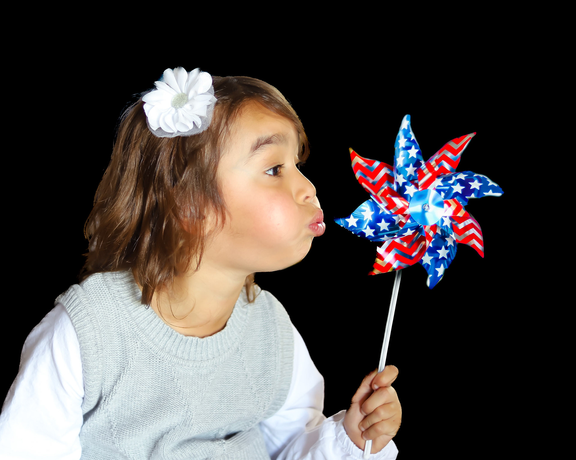 Summer Pinwheel Portrait