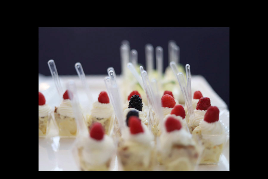 Portraits that capture the beautiful details of your unique spread of food and drink at your wedding.