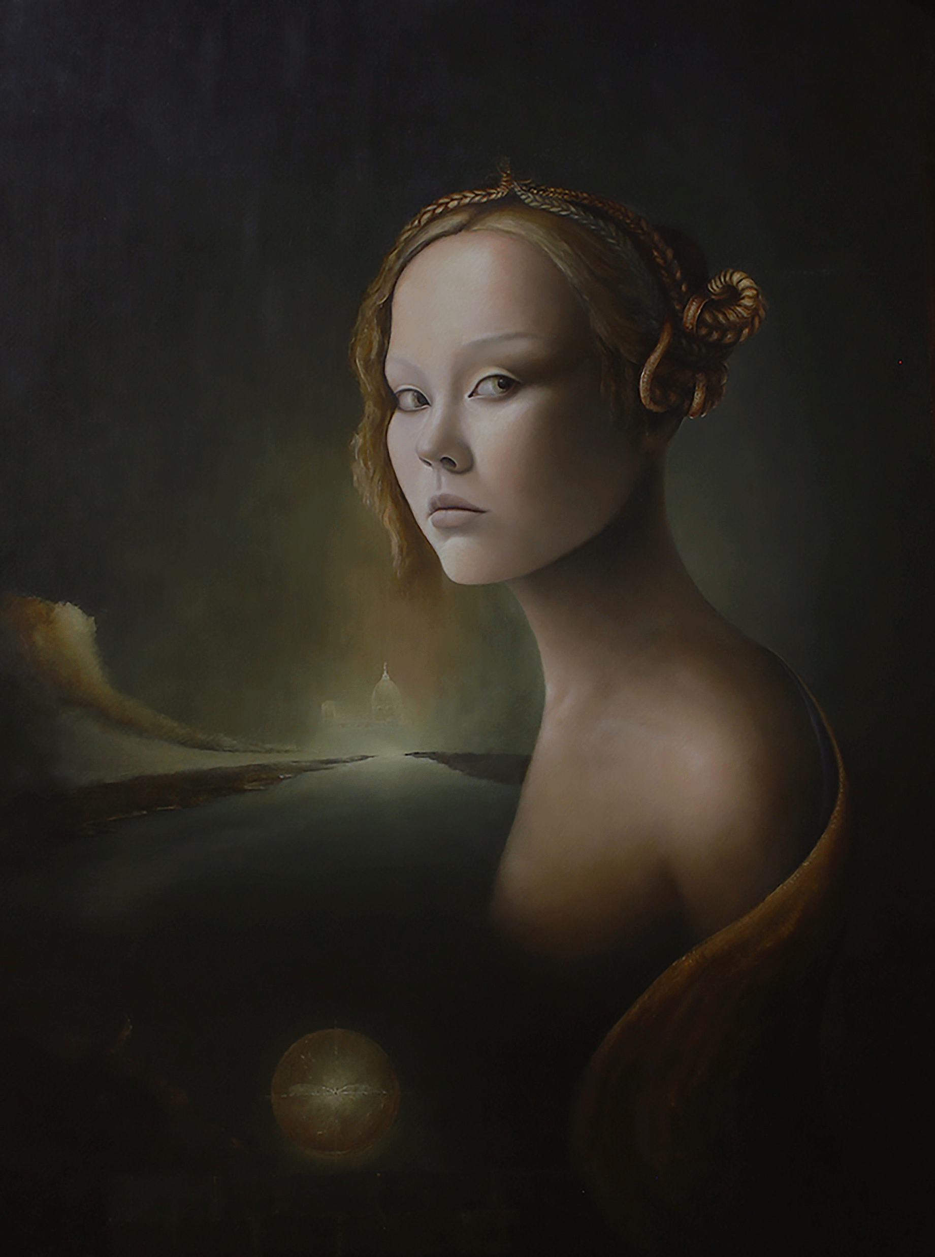 "Florence" Oil painting on canvas by Master Algrim