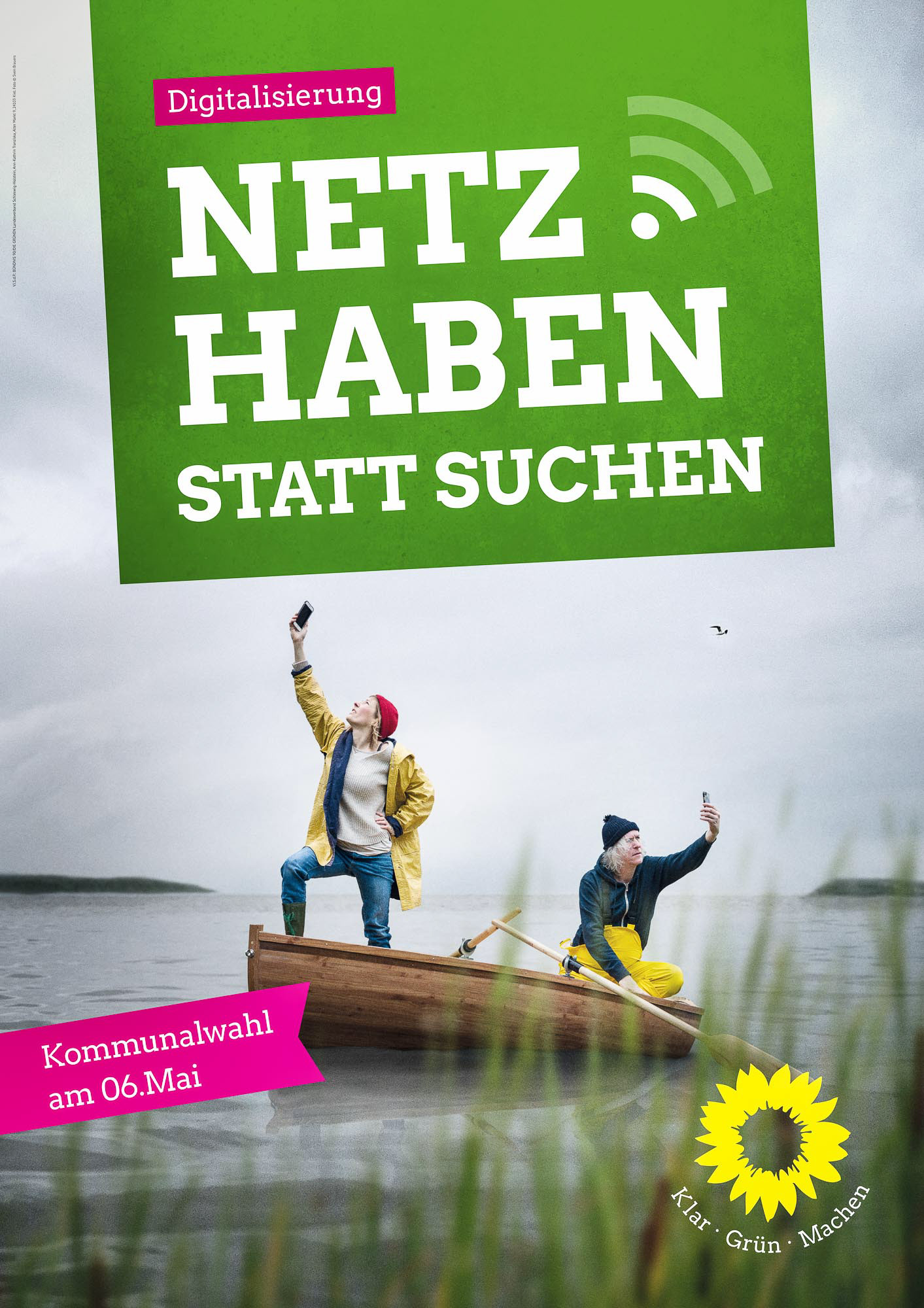 BÜNDNIS 90/DIE GRÜNEN SCHLESWIG HOLSTEIN: NETZ HABEN STATT SUCHEN