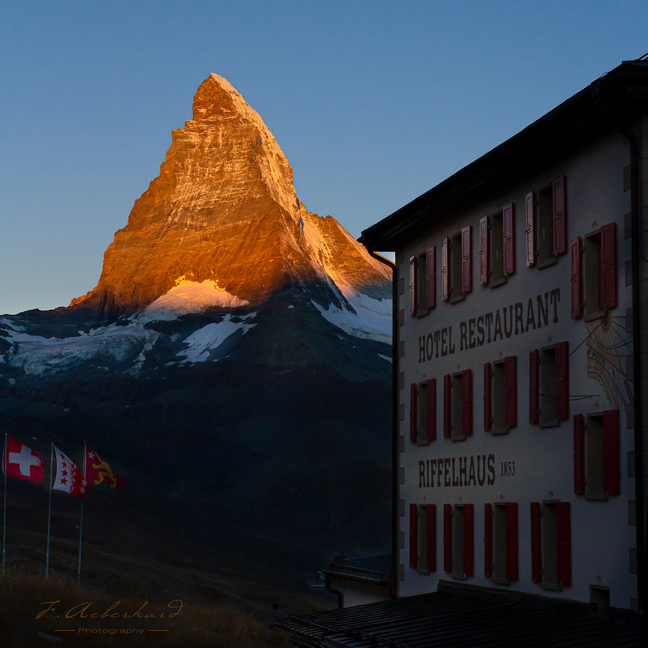 Sunrise sur Cervin