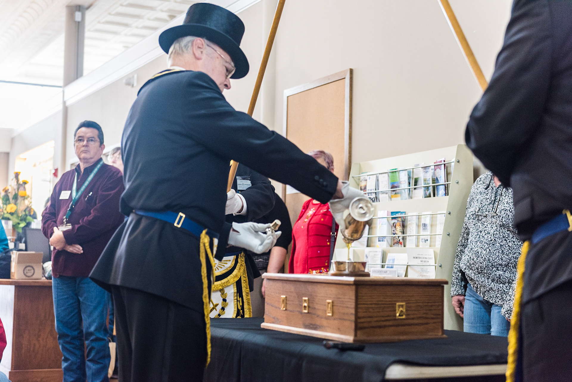 Lyon County Historical Center Dedication