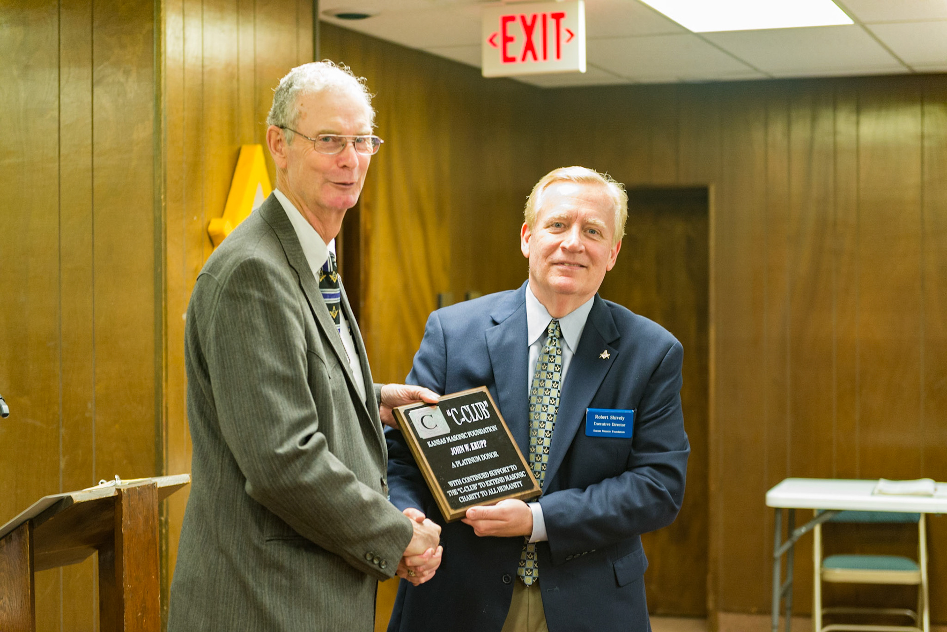 Ellsworth Awards 2017, John Krupp and Robert Shively