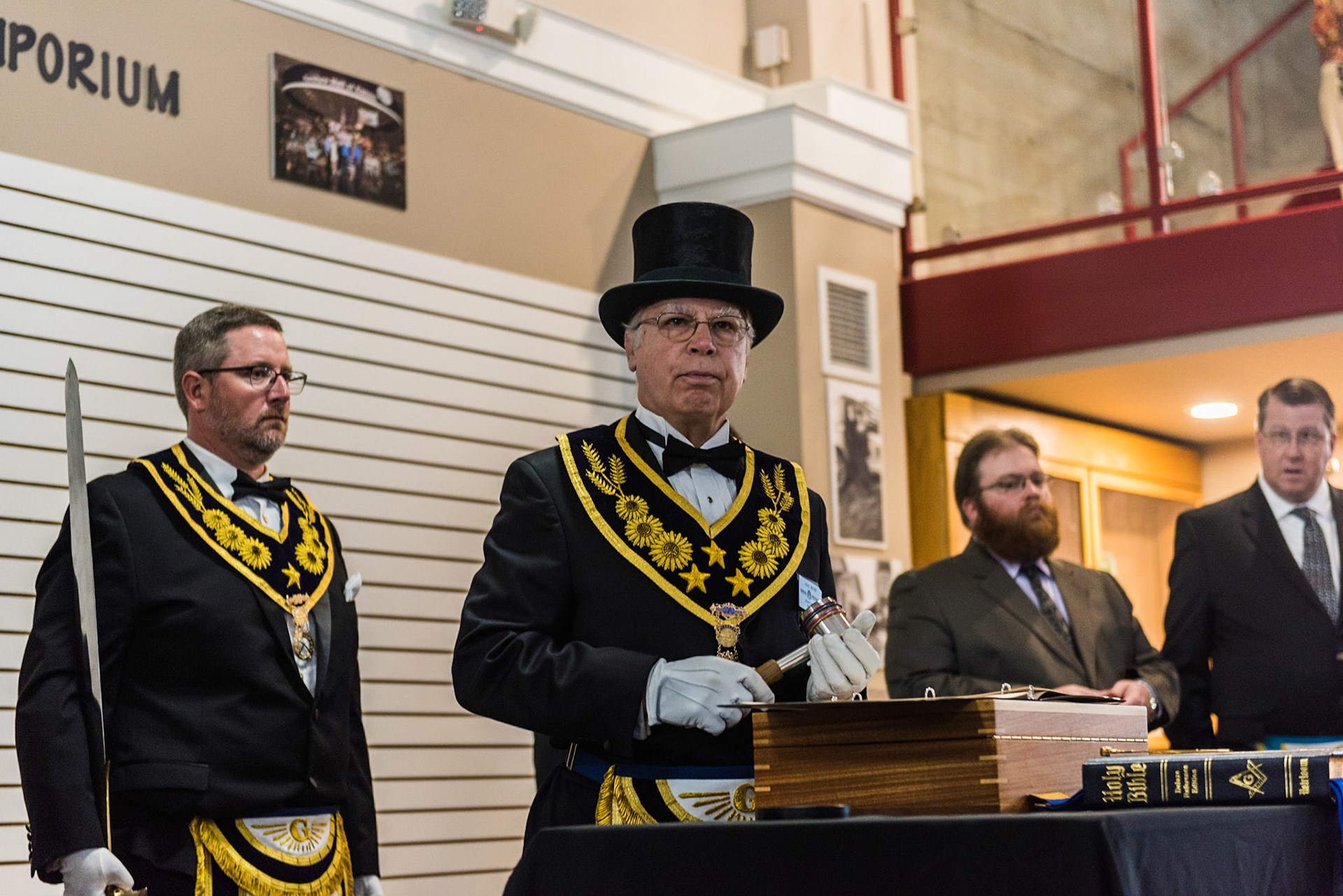 Lyon County Historical Center Dedication