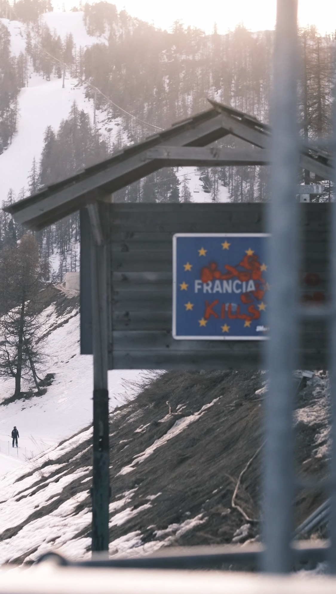 A la frontière Clavière - Montgenèvre