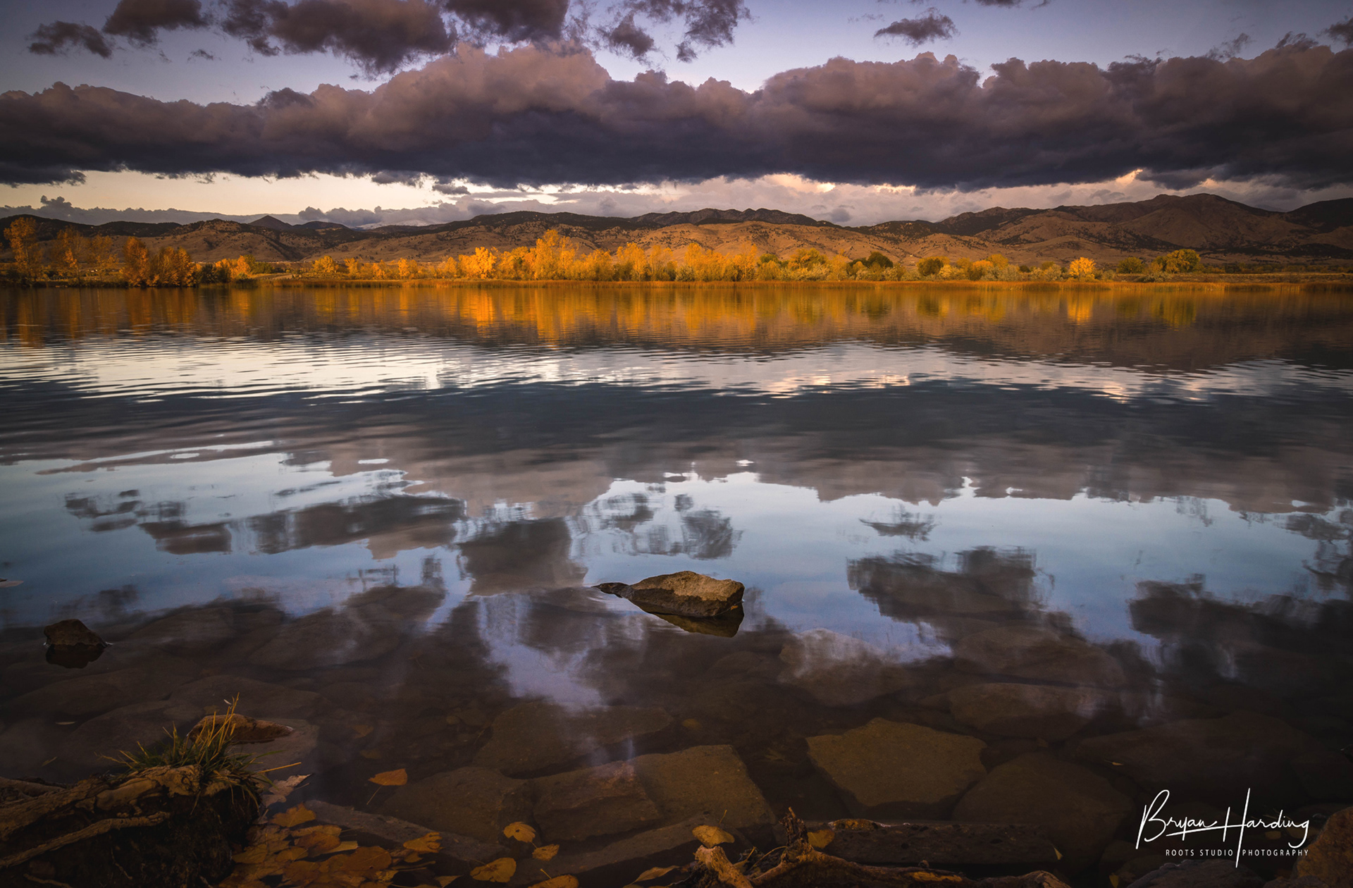 "Autumn Sunrise at Coot Lake" - Coot Lake - Boulder, Colorado
