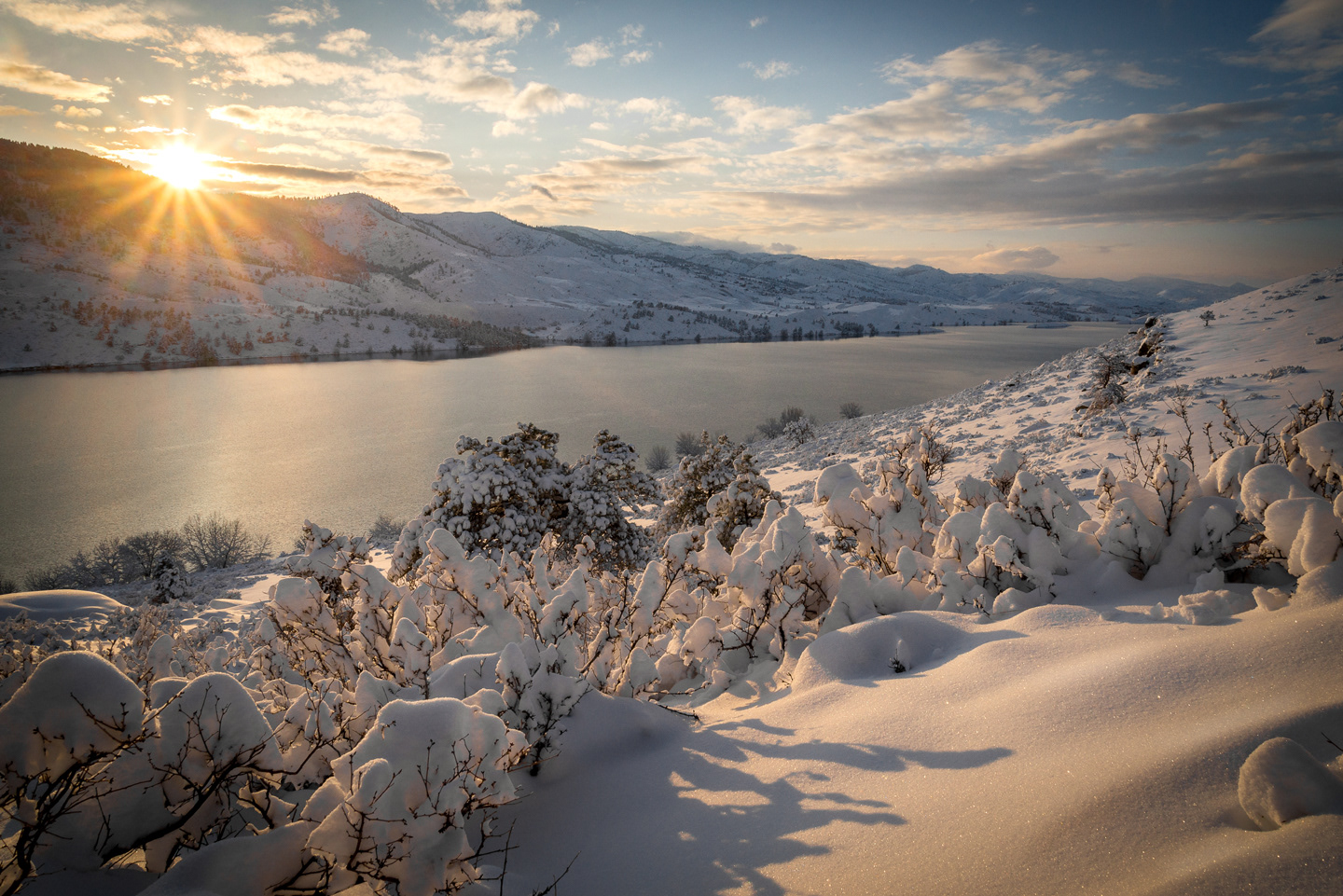 "Hope Above Horsetooth" - Horsetooth Reservoir - Larimer County, Colorado