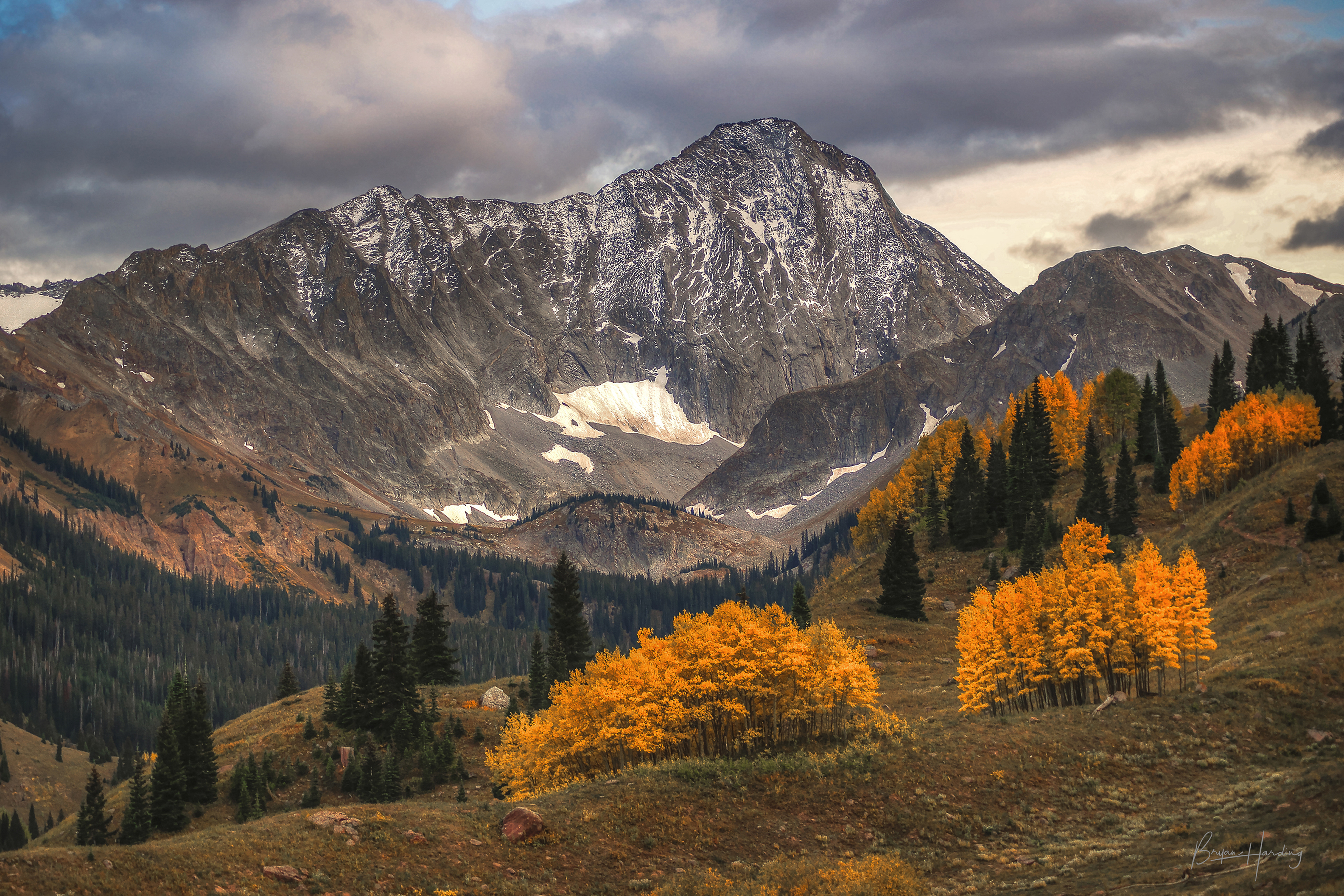 "Fall Zone" - Capitol Peak - Aspen/Snowmass, Colorado