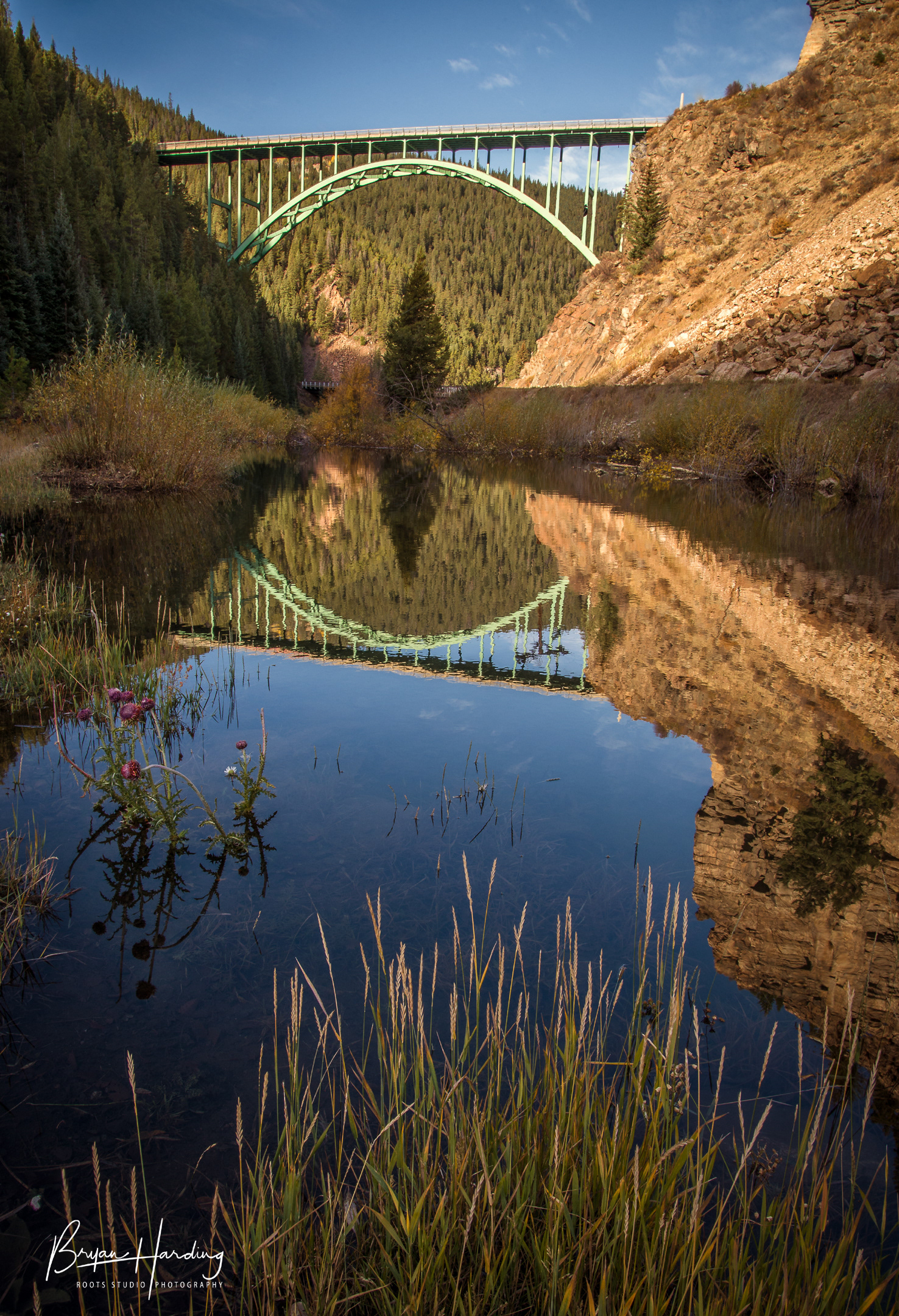 "The Green Bridge of Red Cliff" - Red Cliff, Colorado