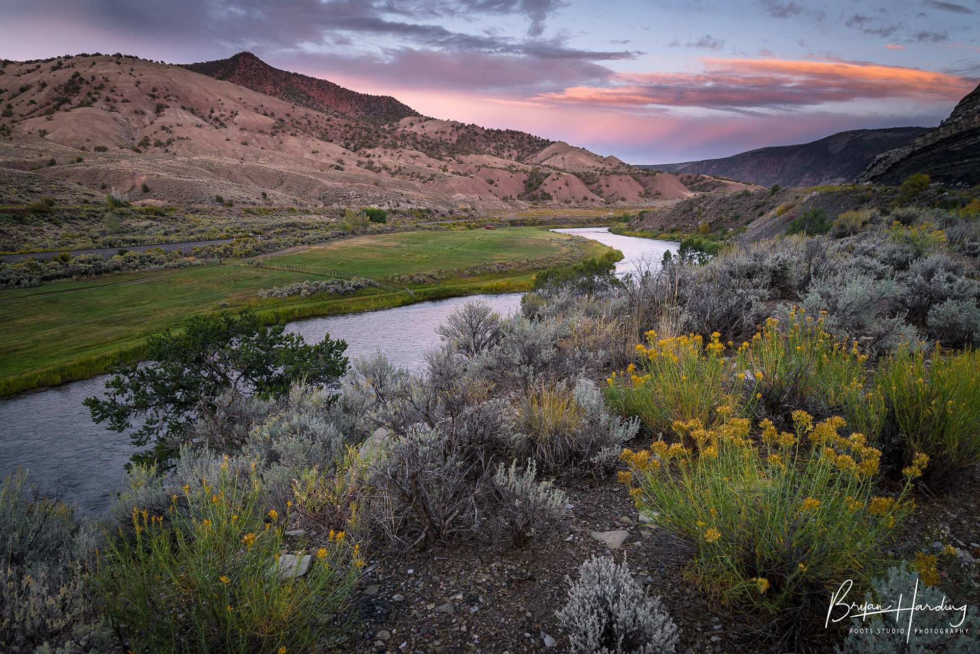 "Peace Along the Colorado River" - Eagle County, Colorado