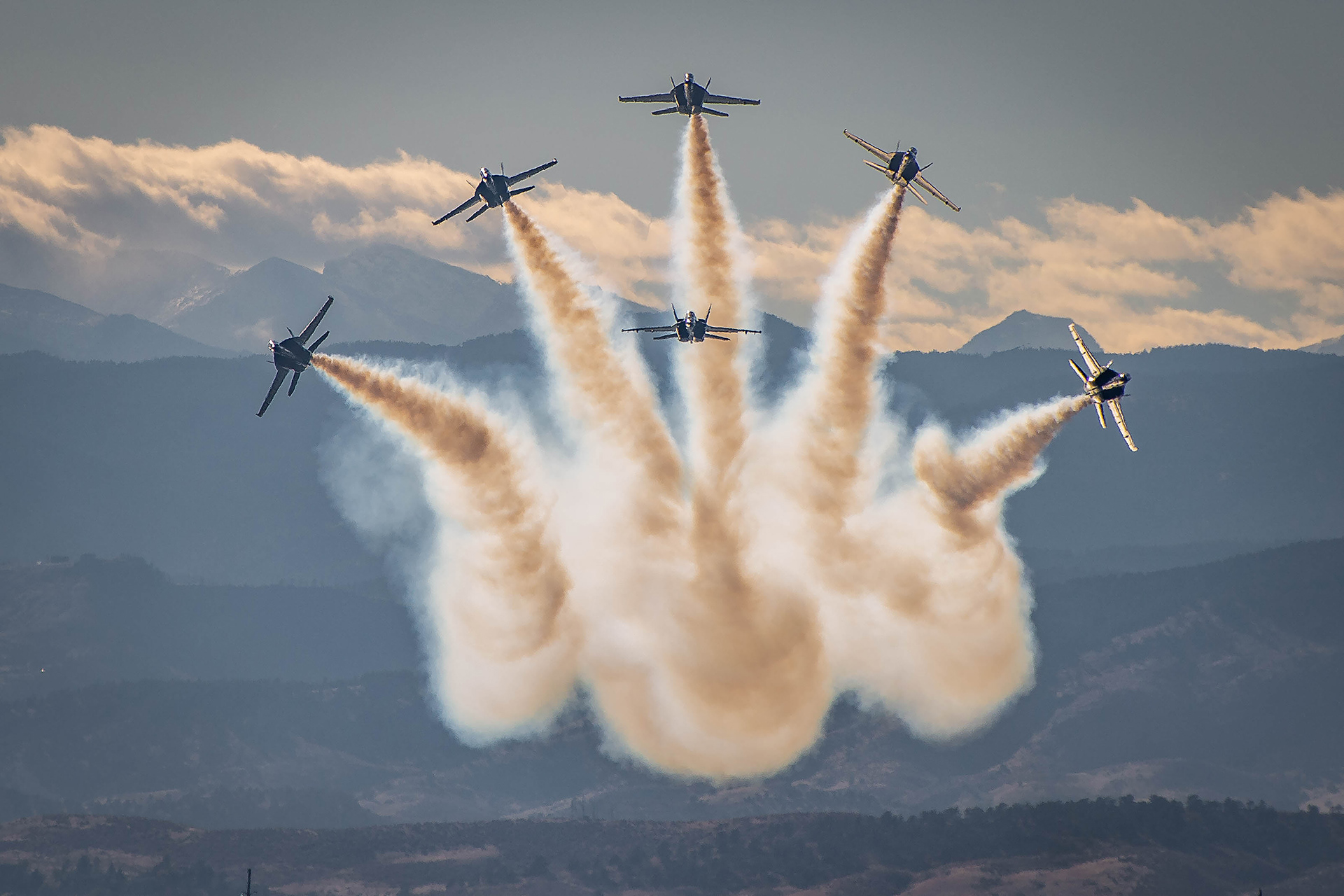 "Roaring Over the Rockies" - Blue Angels - Great Colorado Air Show - Loveland/Fort Collins Airport, Colorado