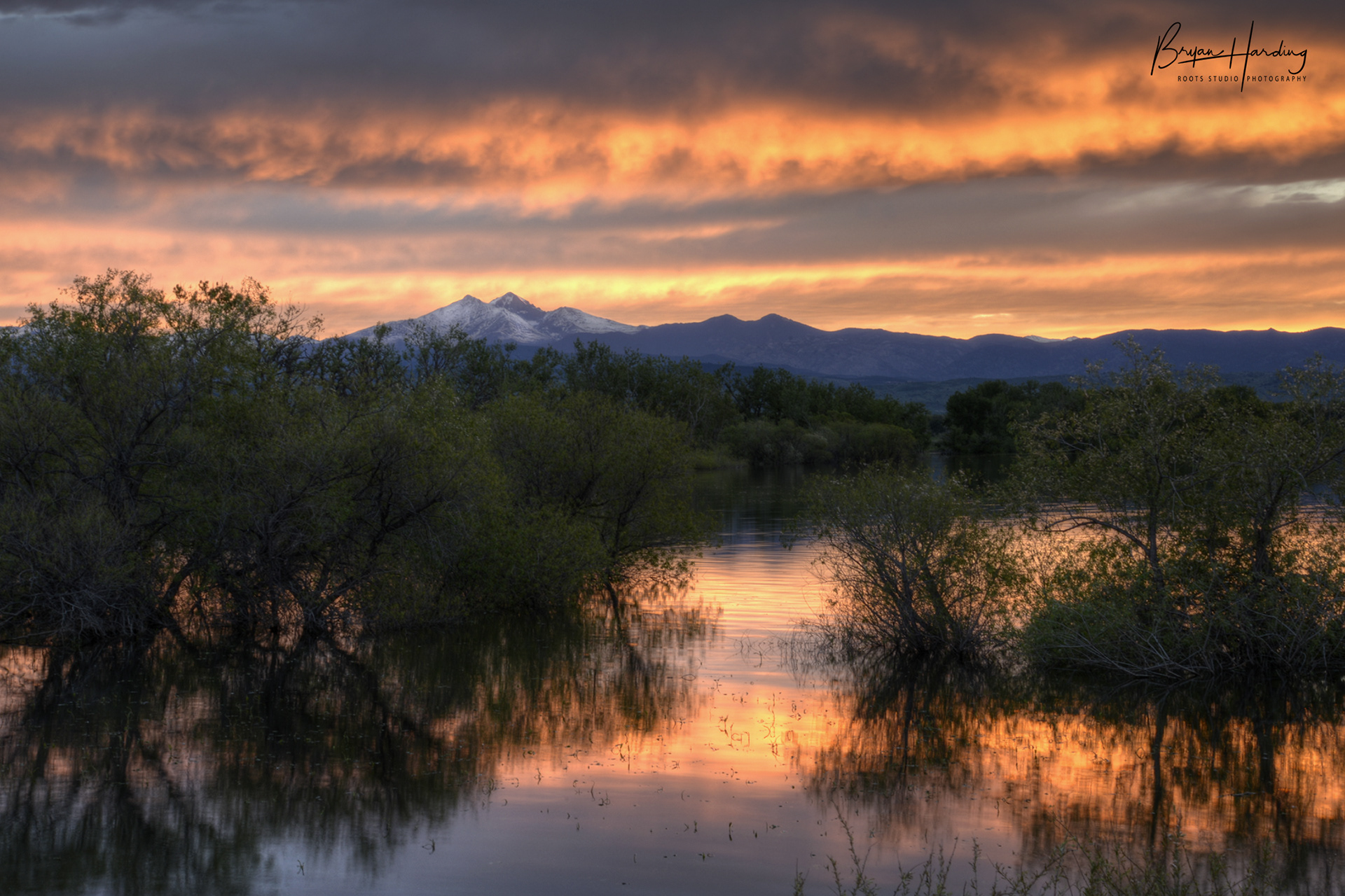 "Longs Peak Longing" - Ish Reservoir - Boulder County, Colorado