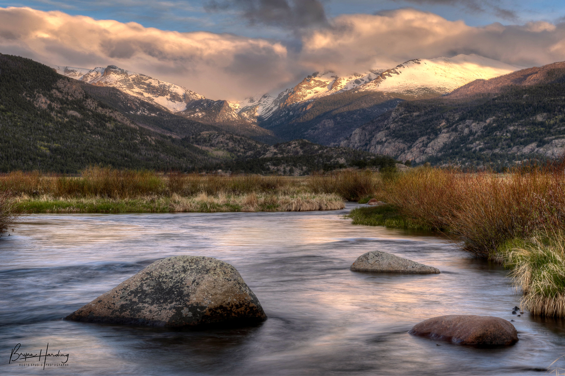 "Sunrise Over Moraine Park" - Rocky Mountain National Park, Colorado