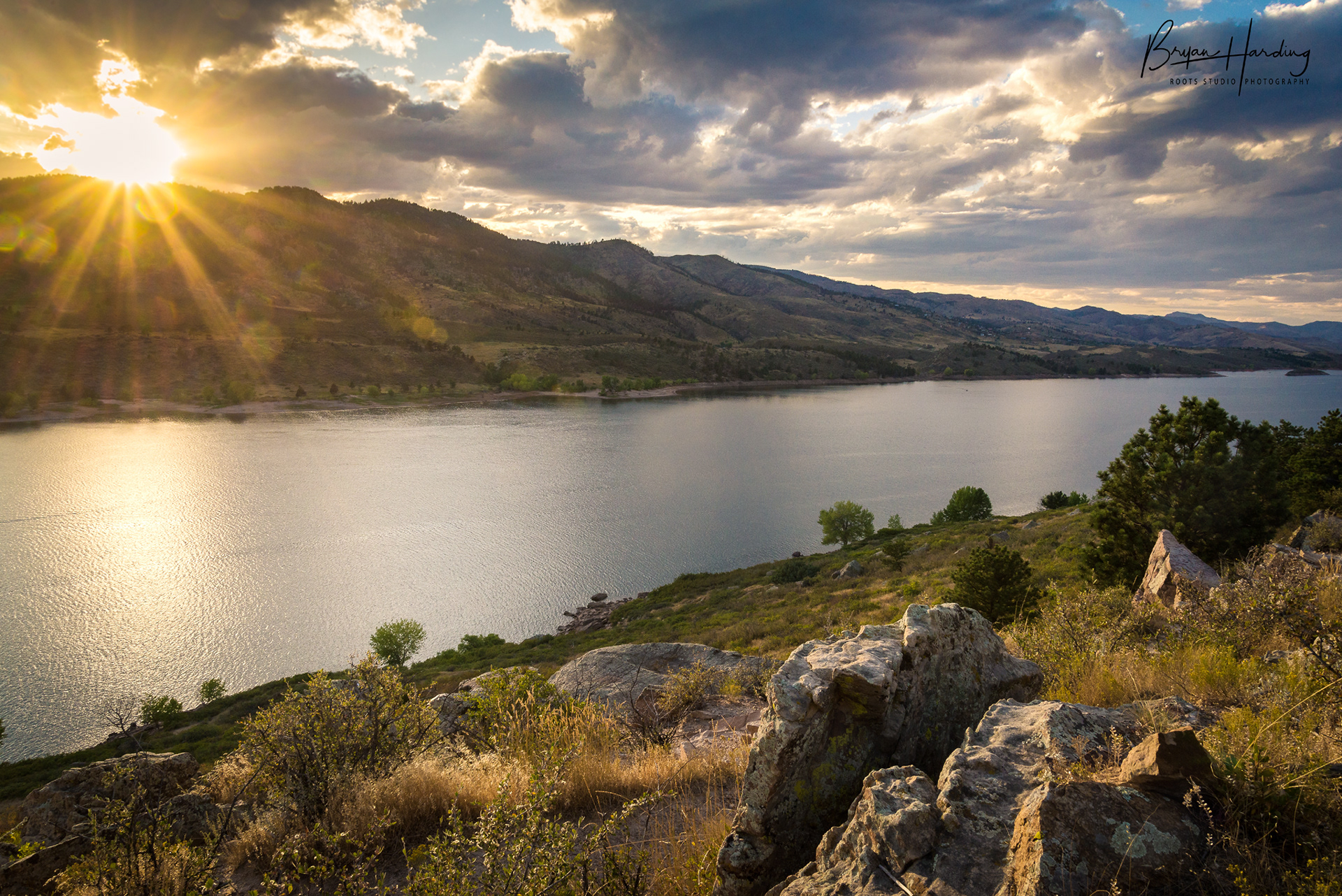 "High Above Horsetooth" - Horsetooth Reservoir - Larimer County, Colorado